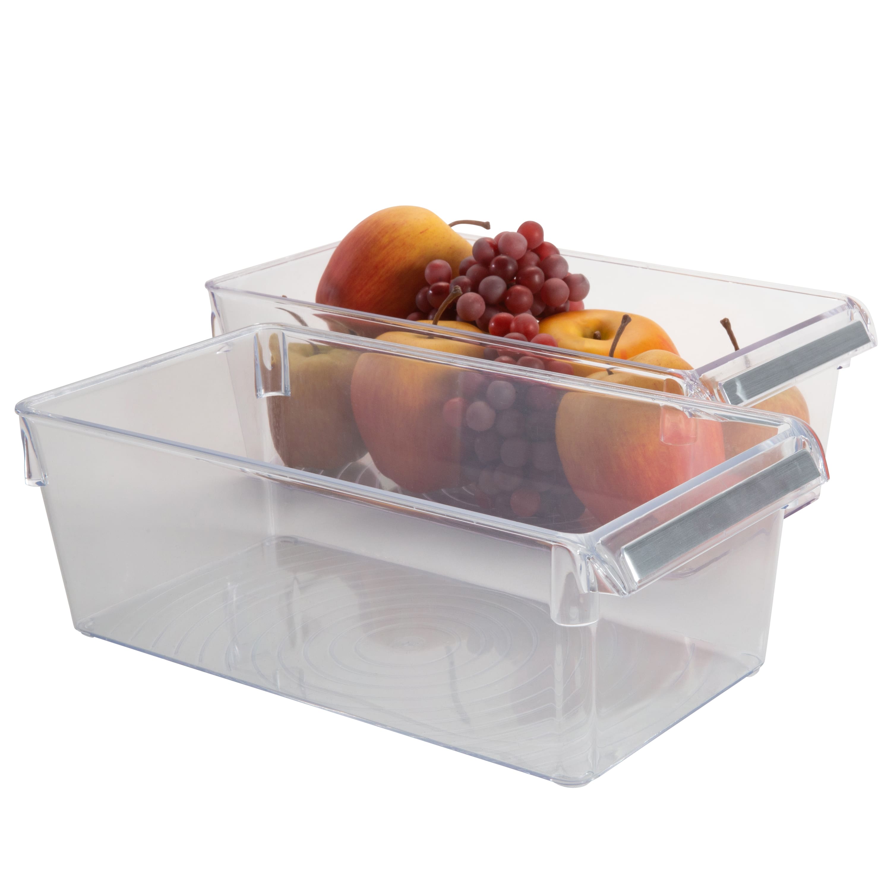 Kitchen Details Medium Refrigerator Storage Bins, 2ct.