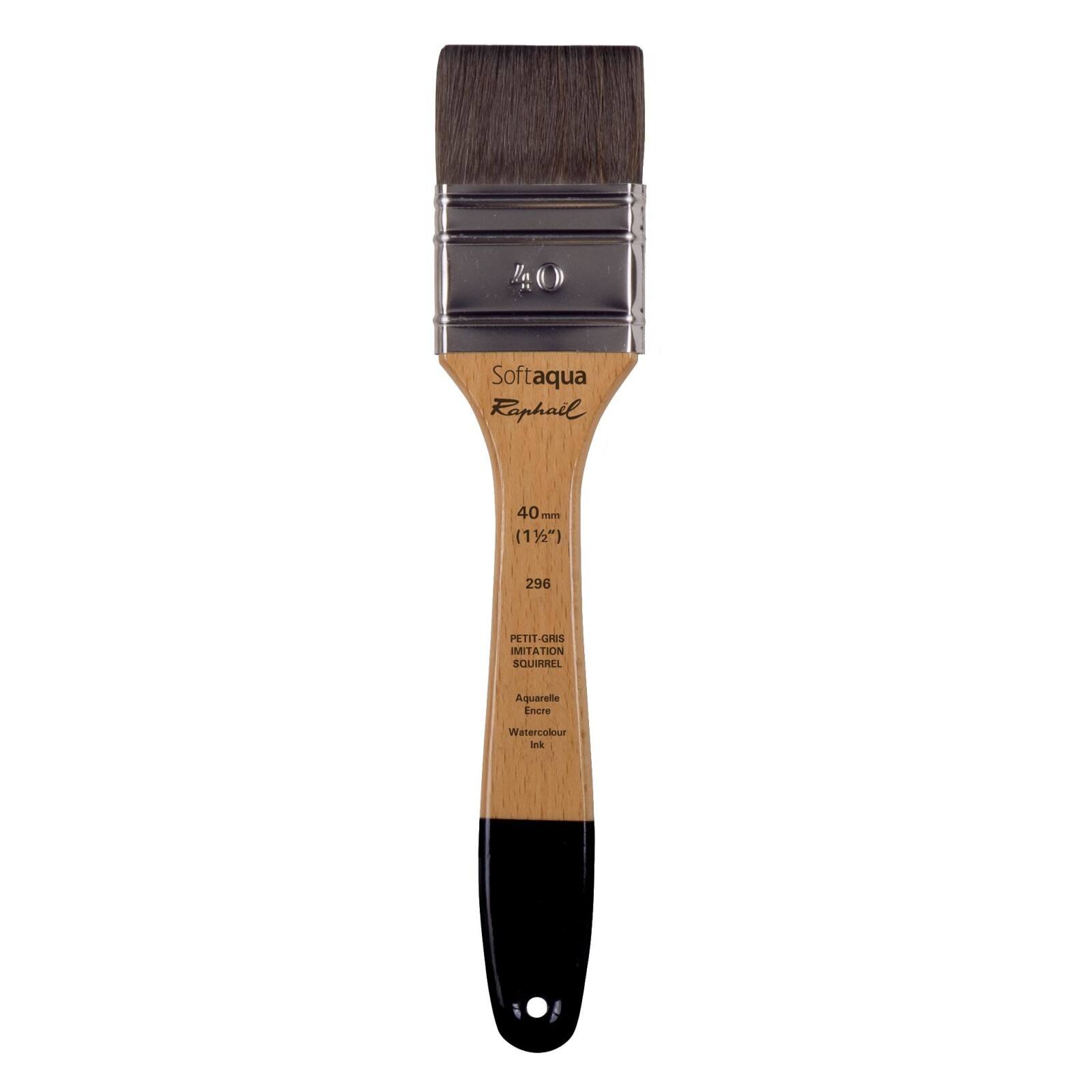 6 Pack: Rapha&#xEB;l Sepia Acrylic Flat Brush, 1.5&#x22;