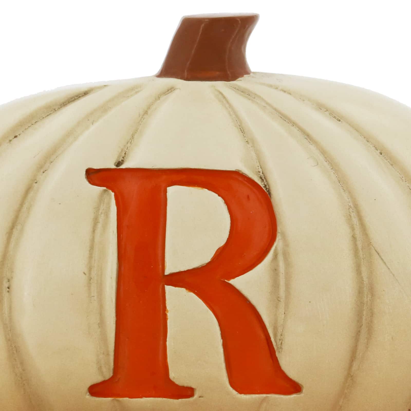 Monogram Pumpkin Tabletop D&#xE9;cor by Ashland&#xAE;