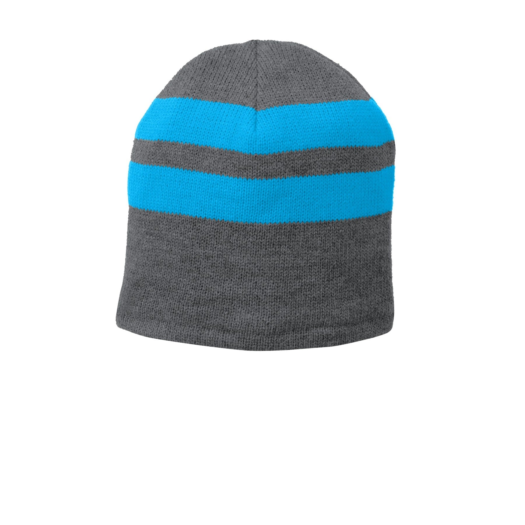 Port &#x26; Company&#xAE; Fleece-Lined Striped Beanie Cap