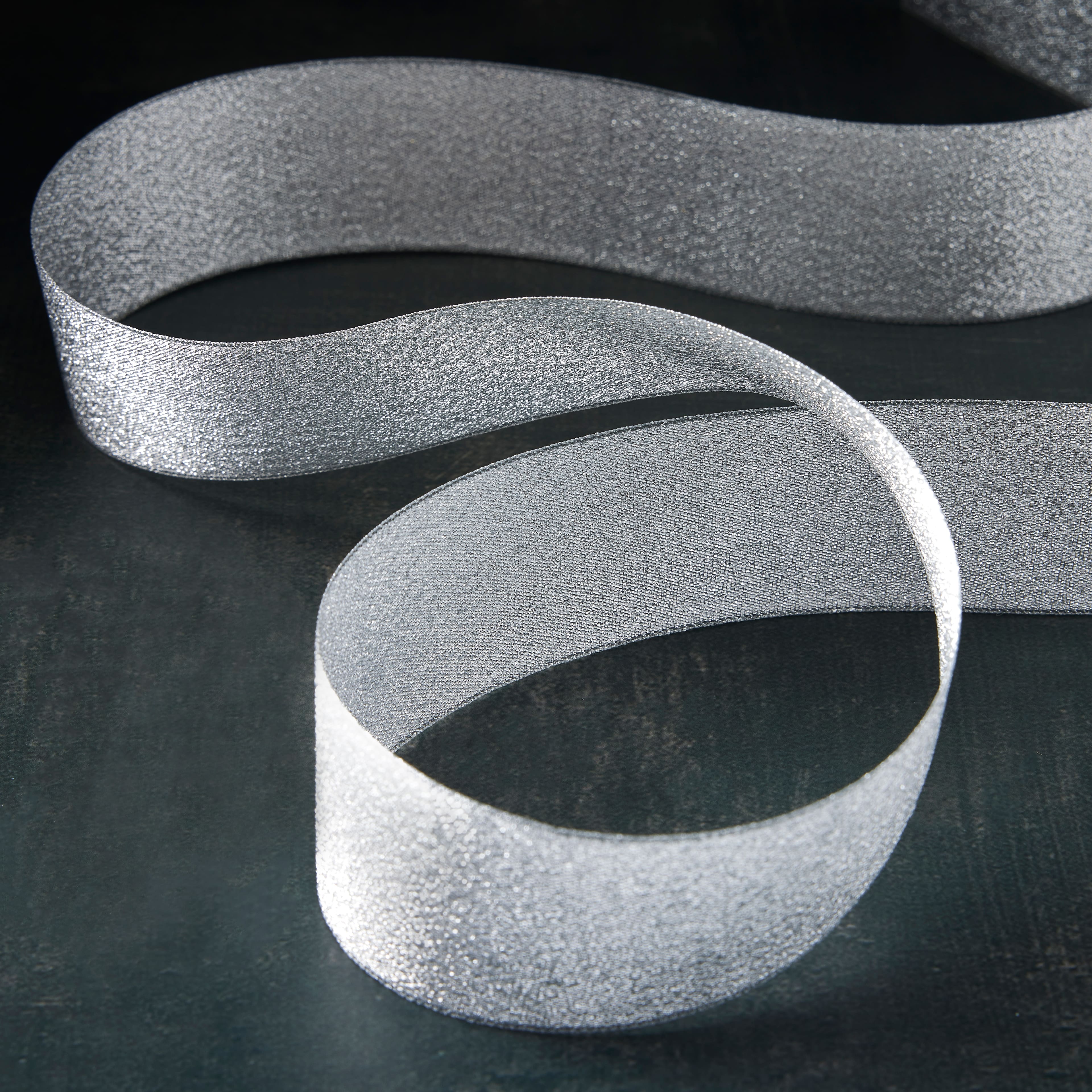 1.5&#x22; x 3yd. Metallic Wired Ribbon by Celebrate It&#x2122;