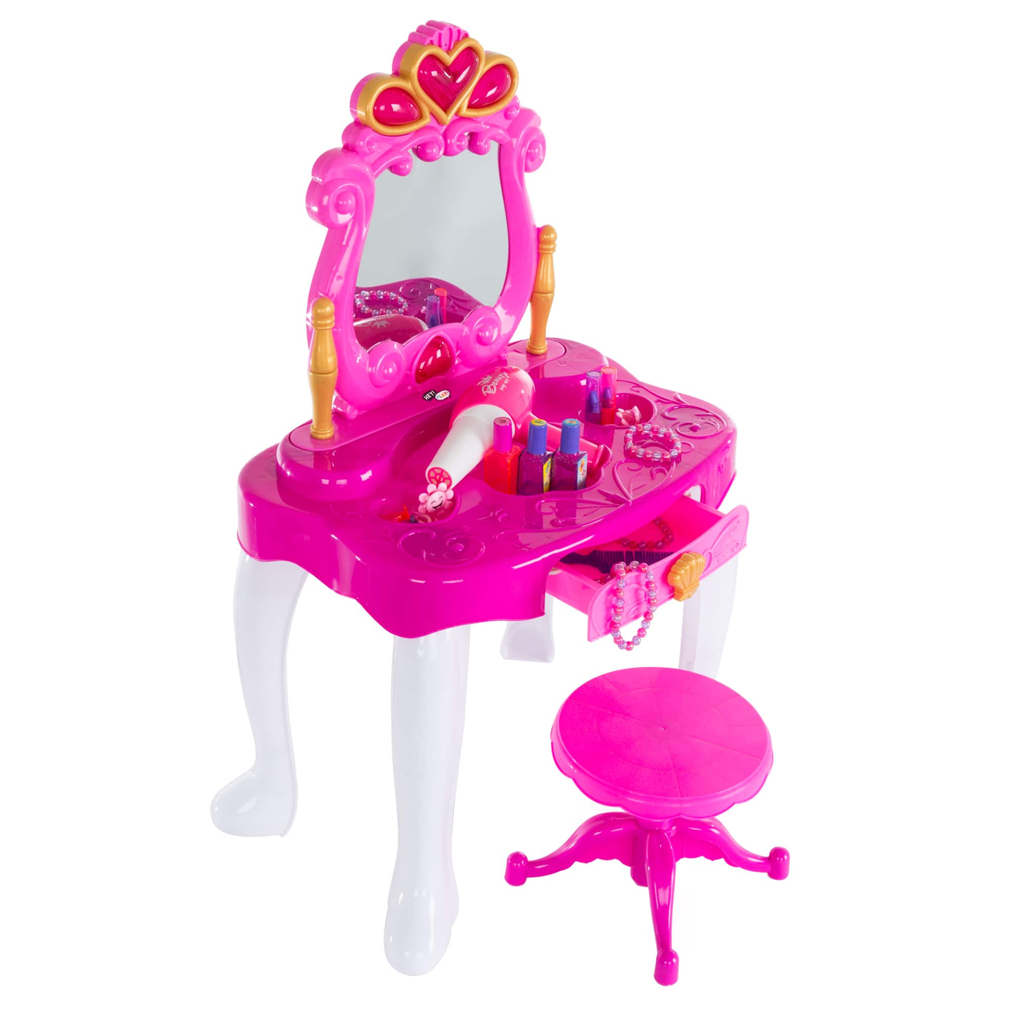 Toy Time Pretend Play Princess Vanity Toy Set | Michaels