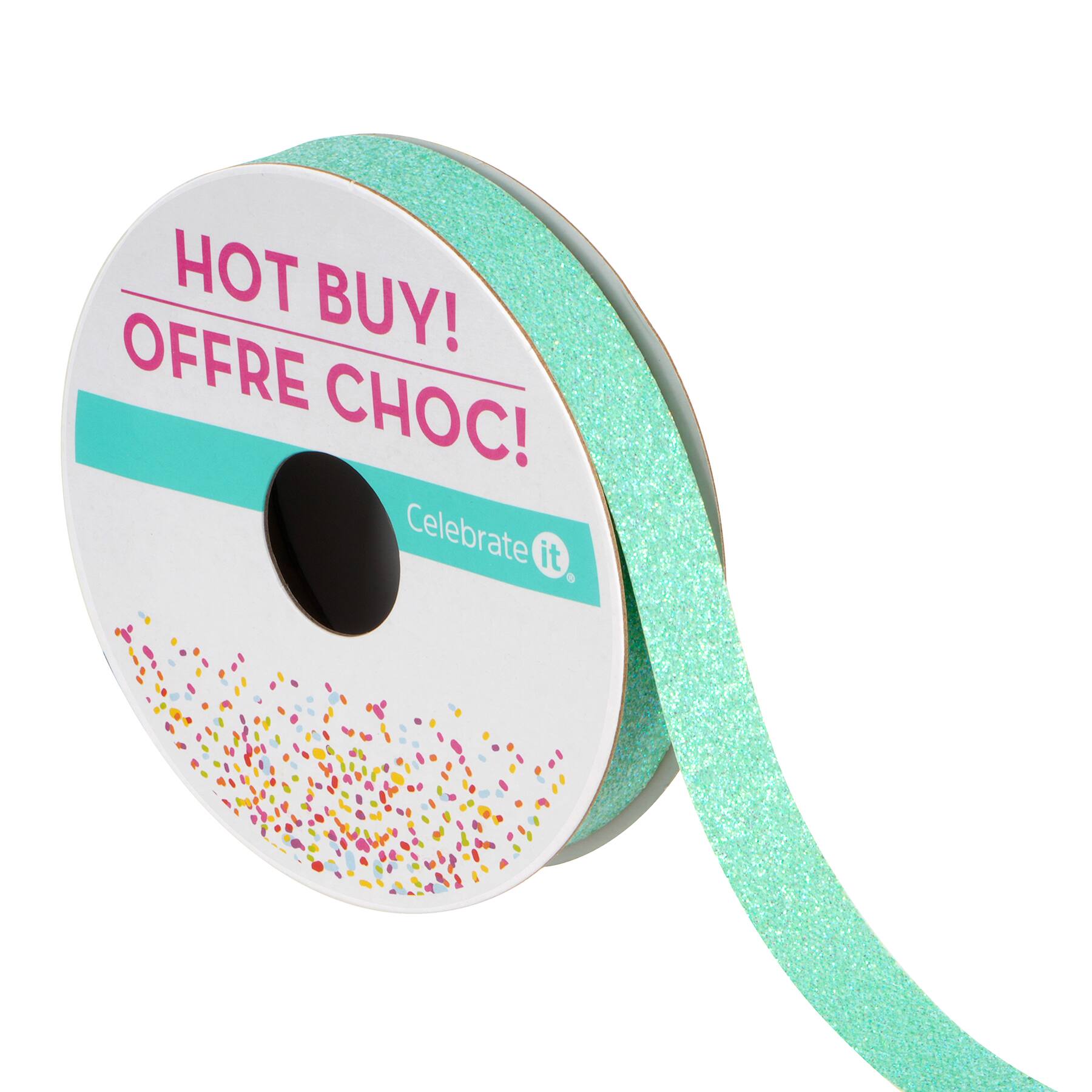 1/2" x 5yd. Metallic Ribbon by Celebrate It® Hot Buy!