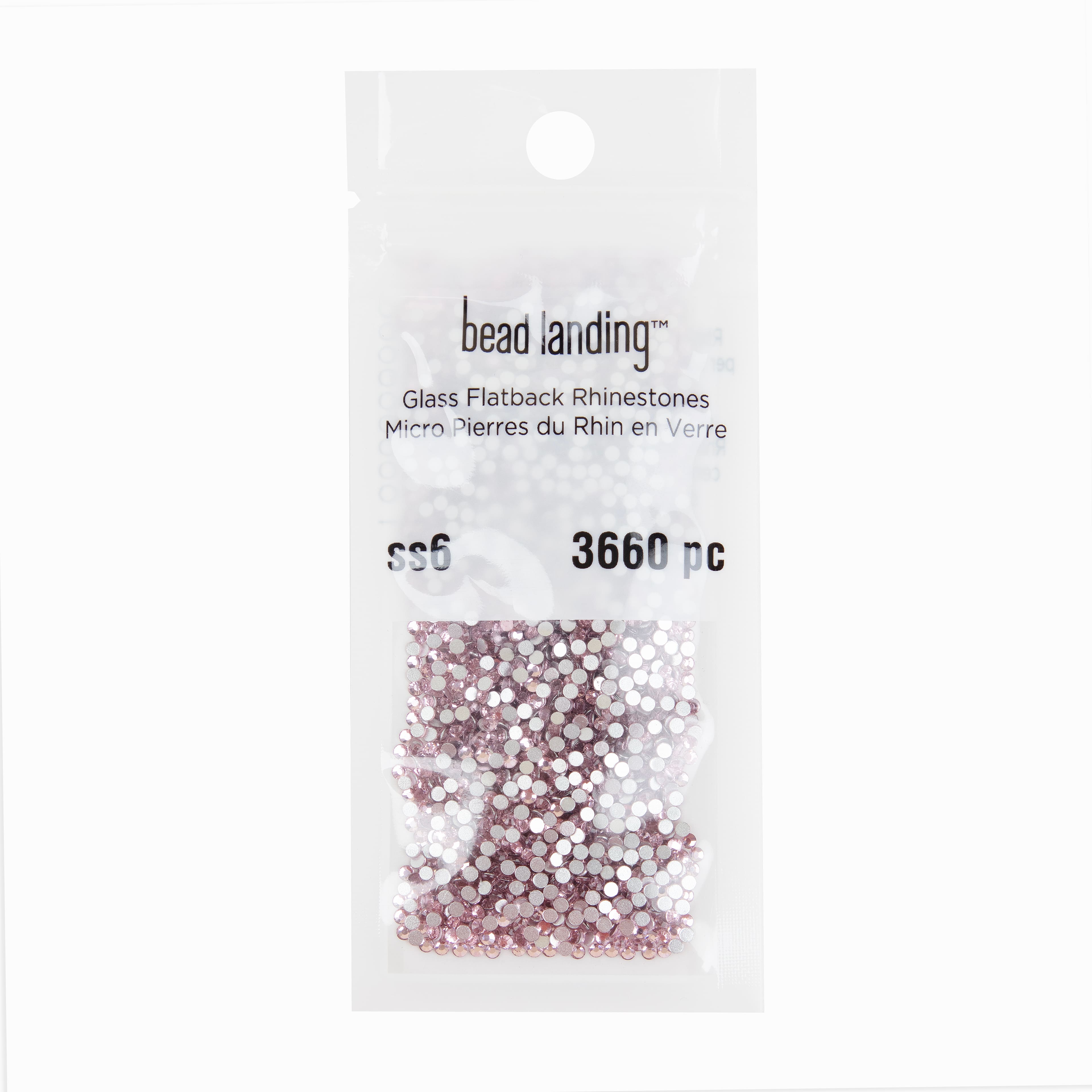 12 Pack: SS6 Glass Flatback Rhinestones by Bead Landing™