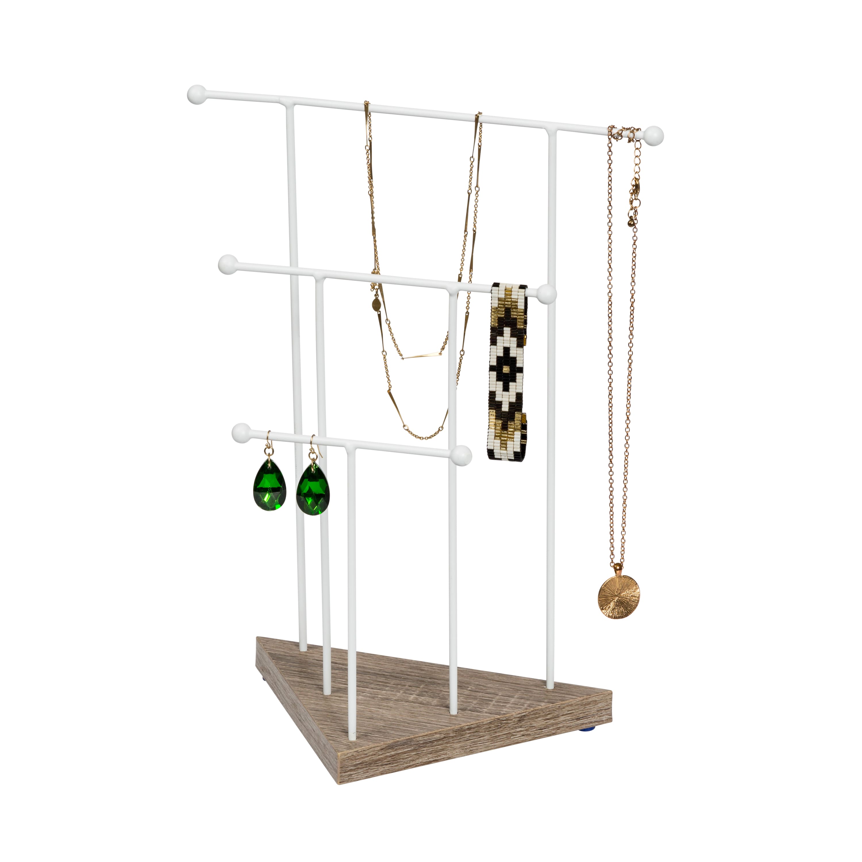 24 Pack: Honey Can Do 3-Tier Jewelry Stand