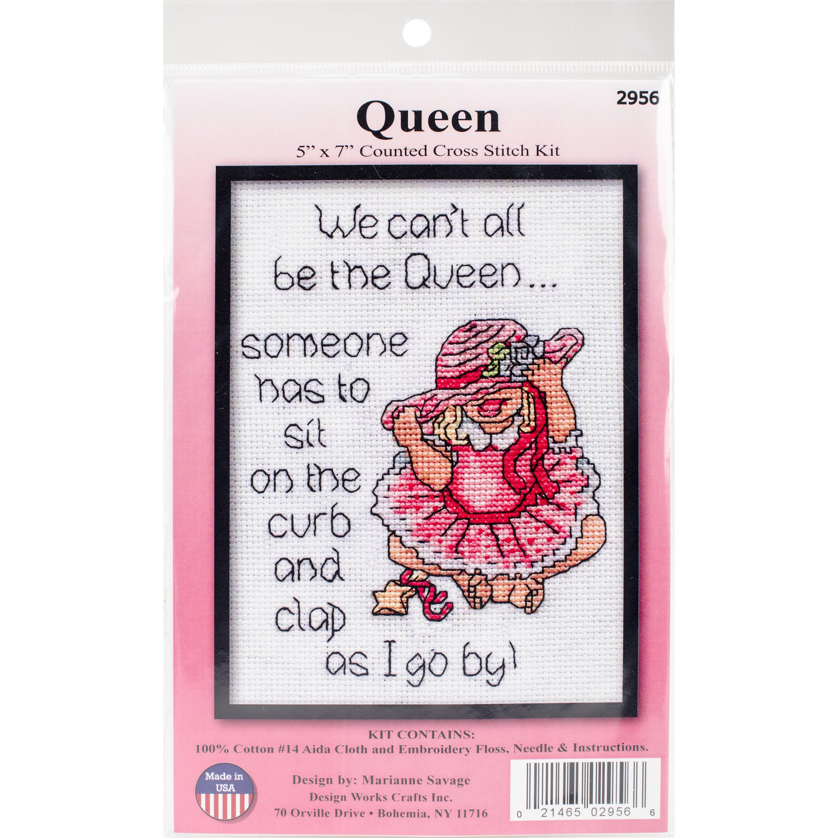 Design Works™ The Queen Counted Cross Stitch Kit