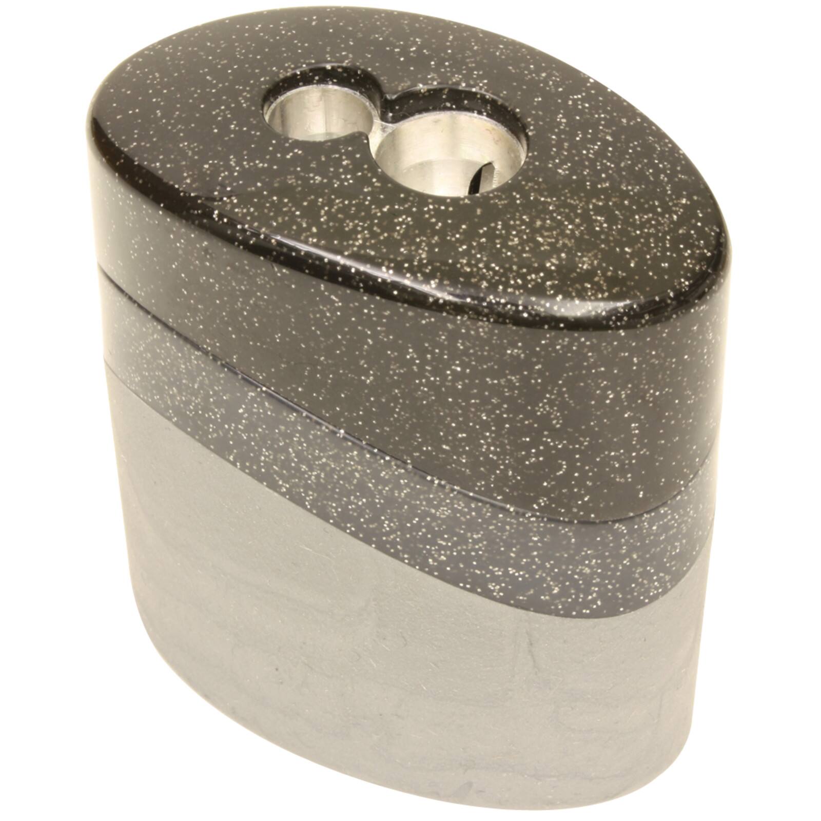 Mobius & Ruppert Soft Touch Double-Hole Sharpener with Comfort Grip