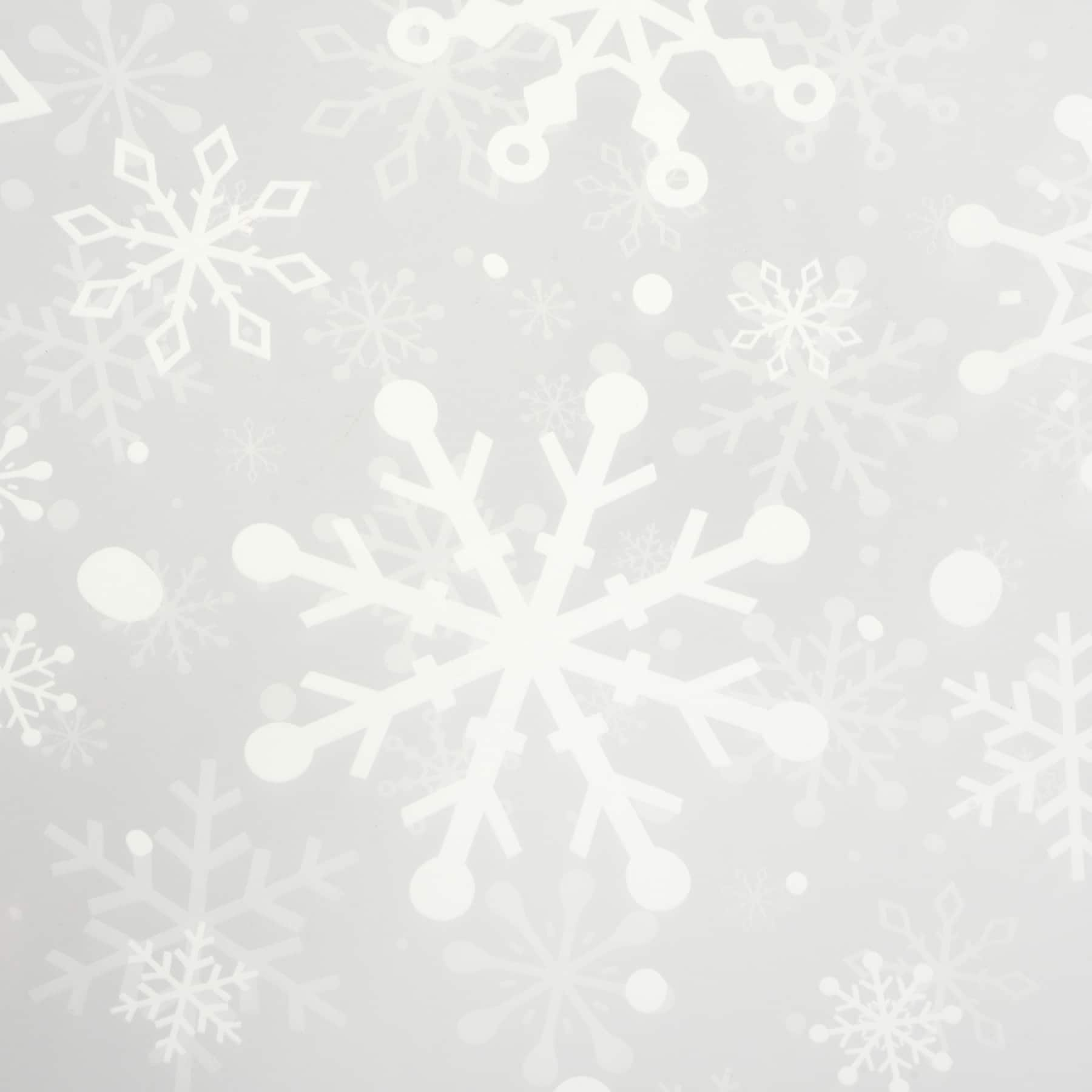 Snowflakes Floral Wrapping Paper, 12ct. by Ashland&#xAE;