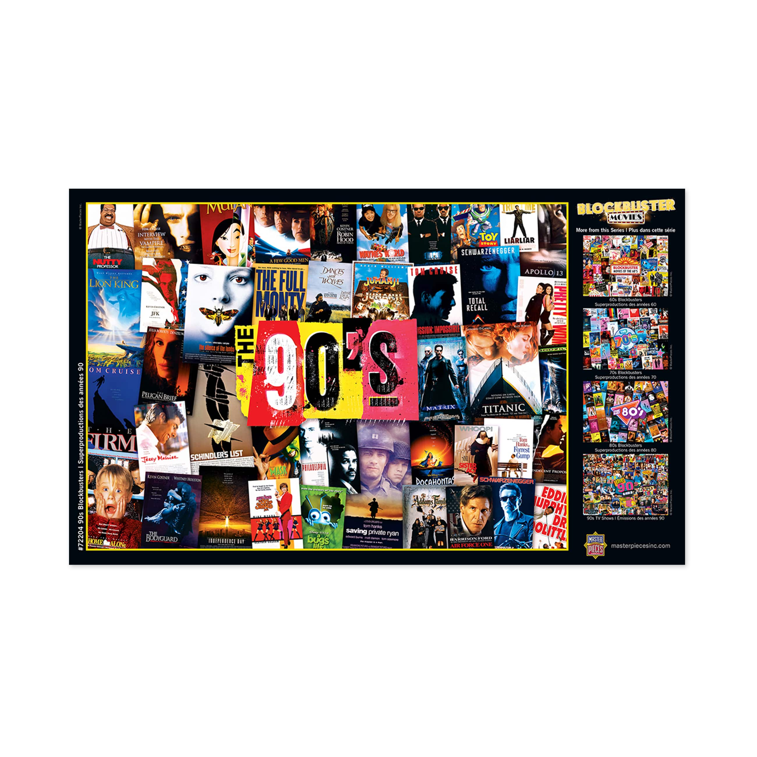 Blockbuster Movies - 90s Blockbusters: 1000 Pcs | Michaels