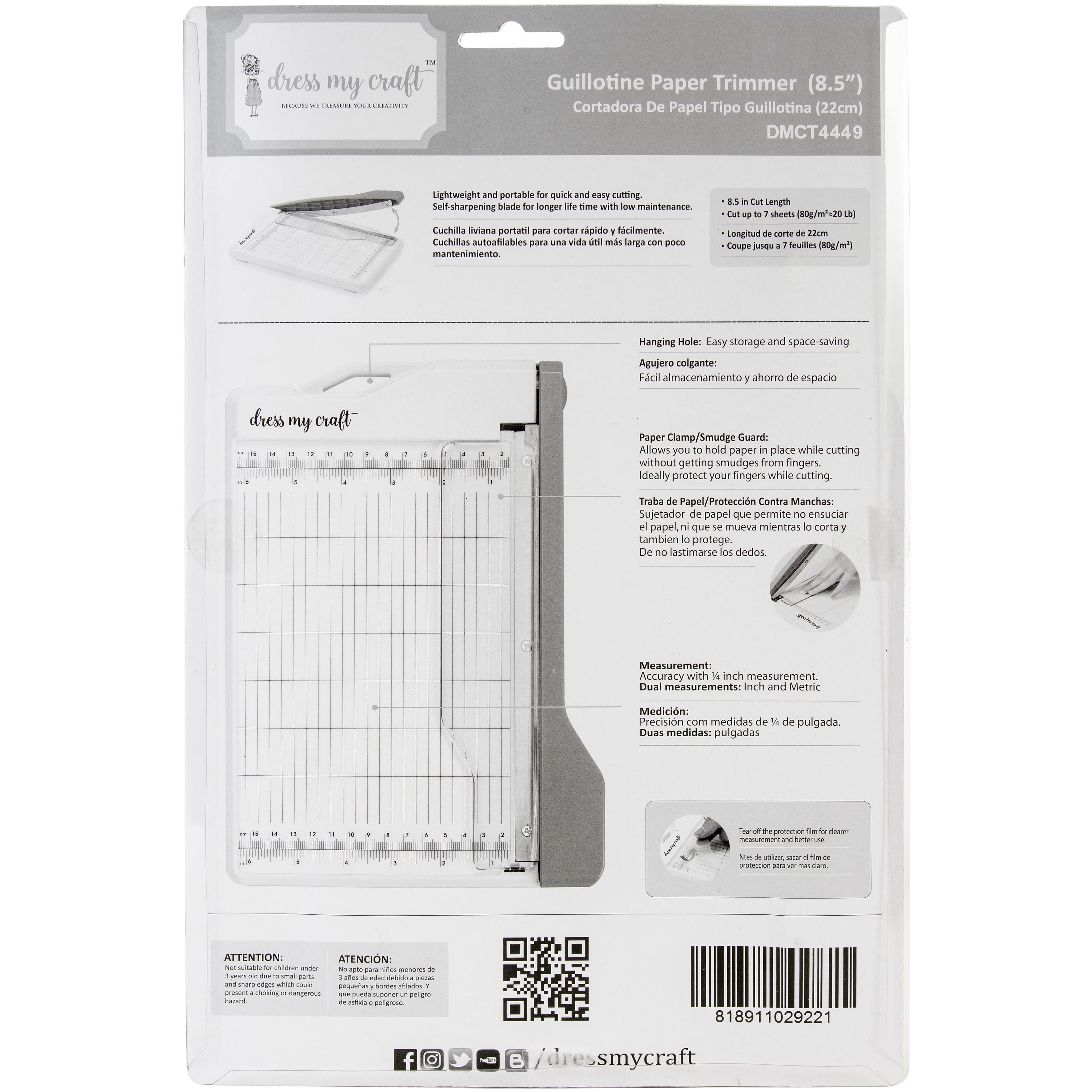 Dress My Craft™ 8.5 Guillotine Paper Trimmer