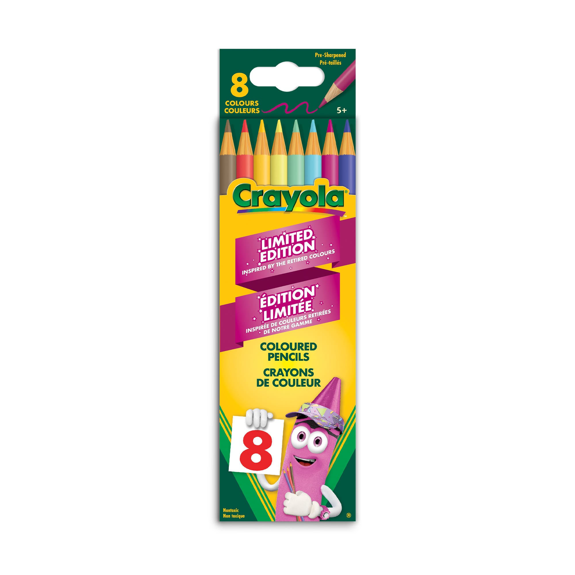 Crayola&#xAE; Limited Edition Retired Coloured Pencils, 8ct.