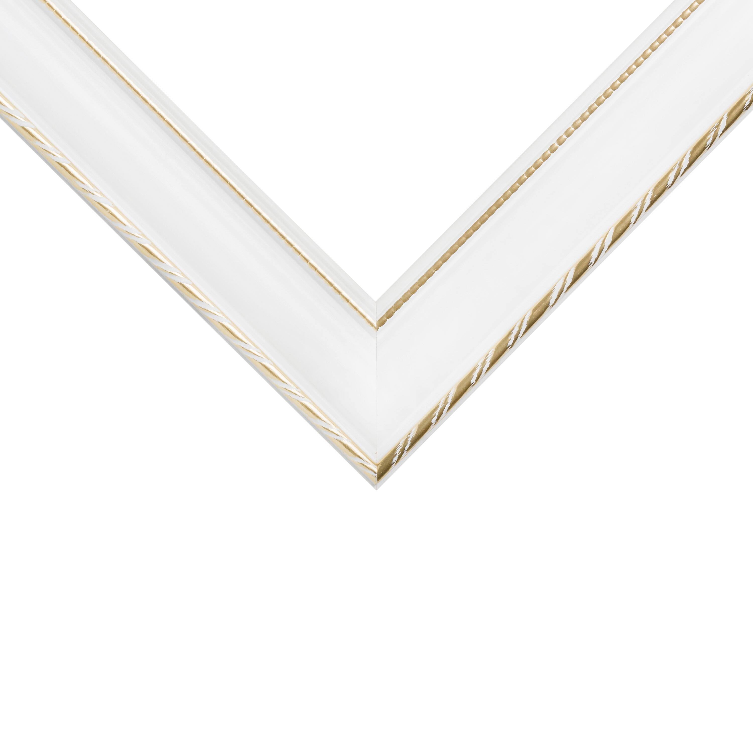 Craig Frames Victoria White & Gold Picture Frame | Michaels