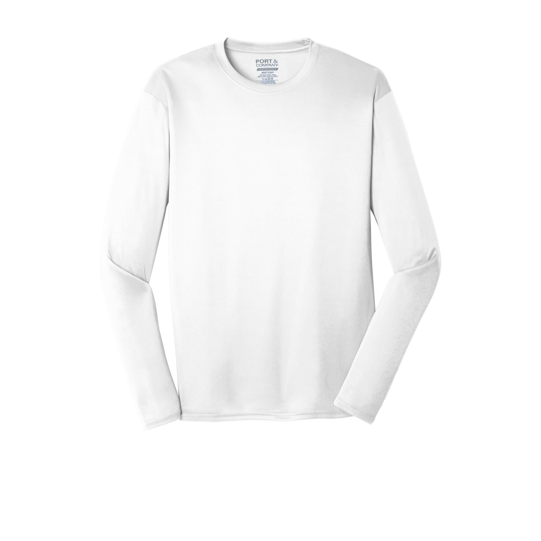 Port & Company® Long Sleeve Performance Men's Tee