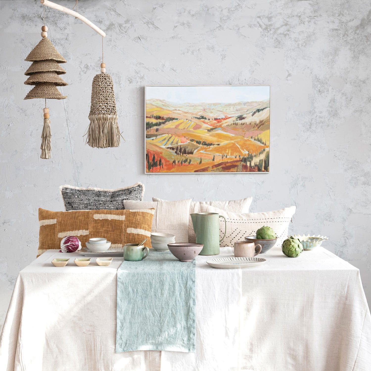 Hello Honey&#xAE; Landscape Canvas Framed Wall D&#xE9;cor