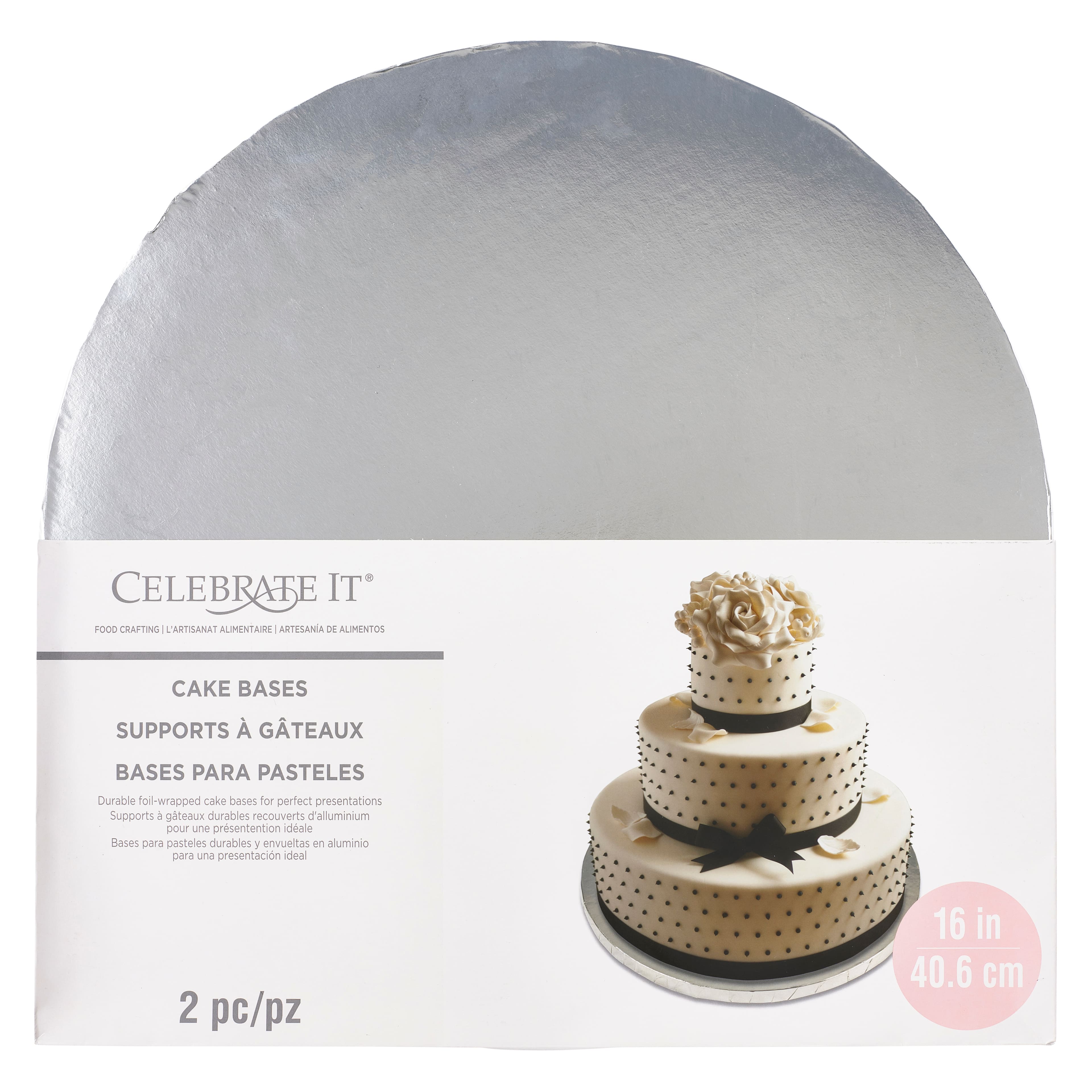 Round Cake Bases by Celebrate It&#xAE;