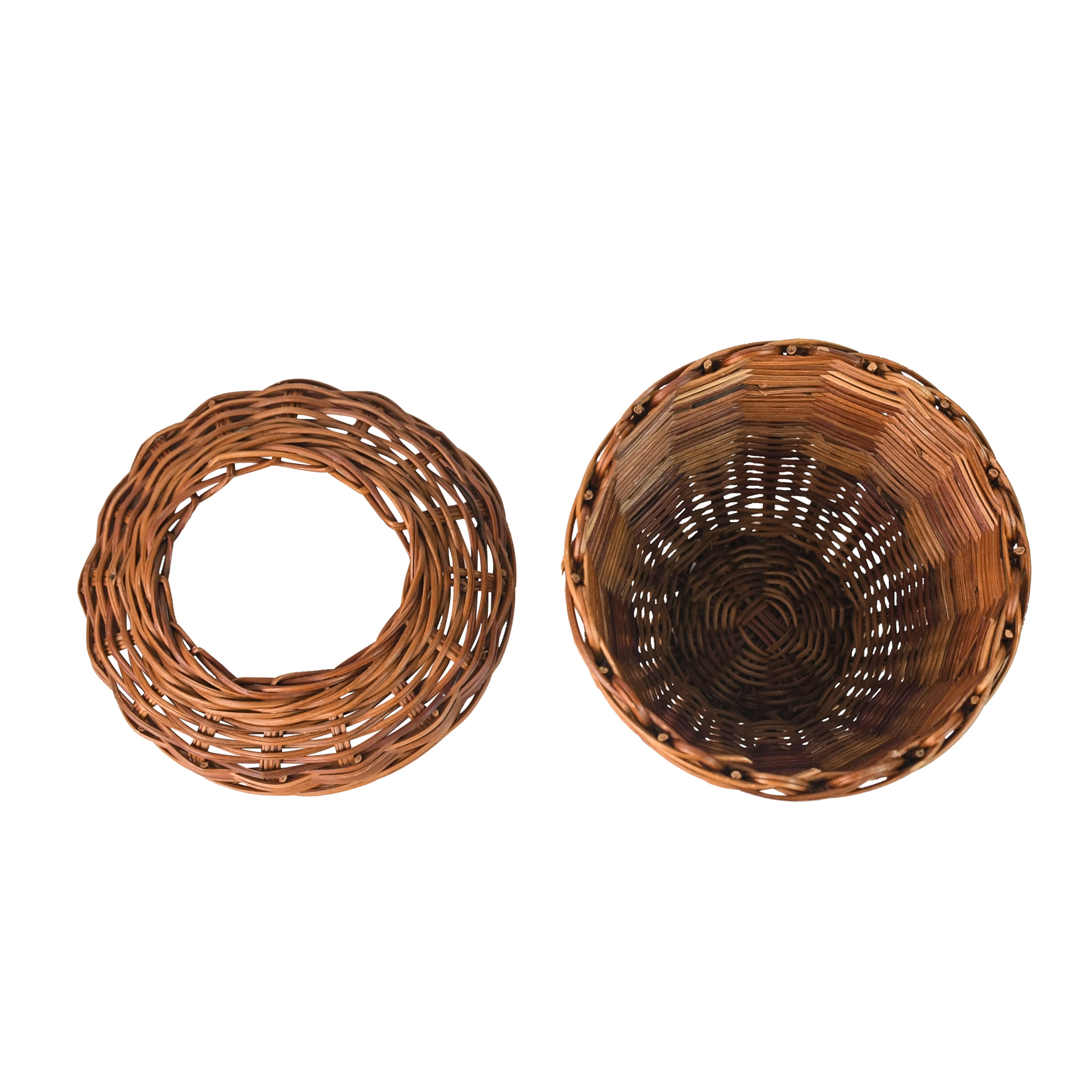 6.6&#x22; Acorn Wicker Basket by Ashland&#xAE;