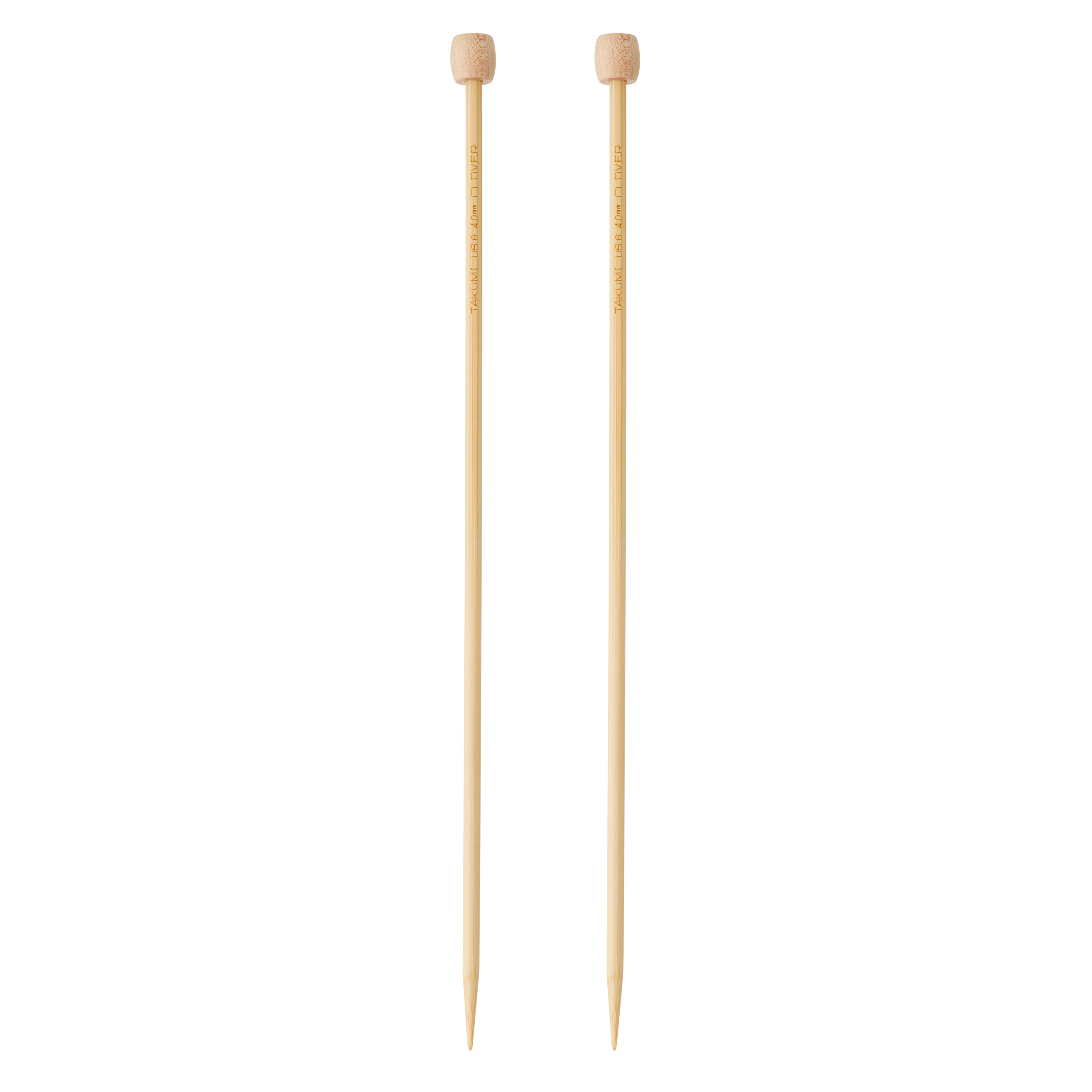 Clover Takumi&#xAE; 9&#x22; Bamboo Knitting Needles