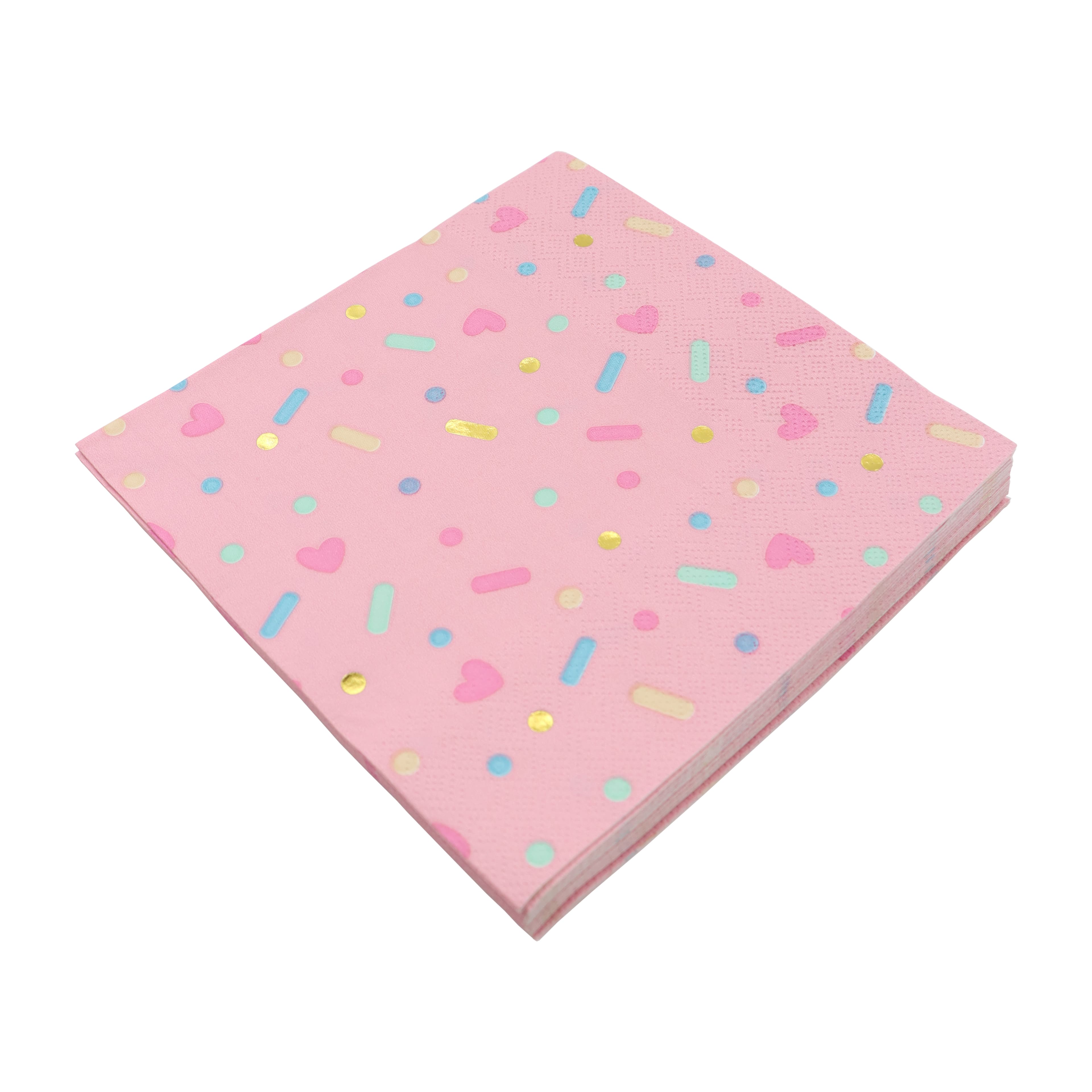 Pink Sprinkles Lunch Napkins, 20ct. by Celebrate It™