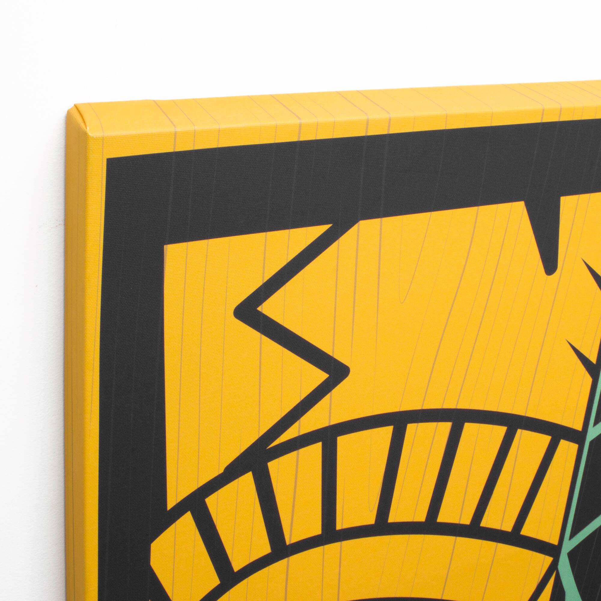 Tiki Mask Outdoor Canvas Art Print - 24"x36"