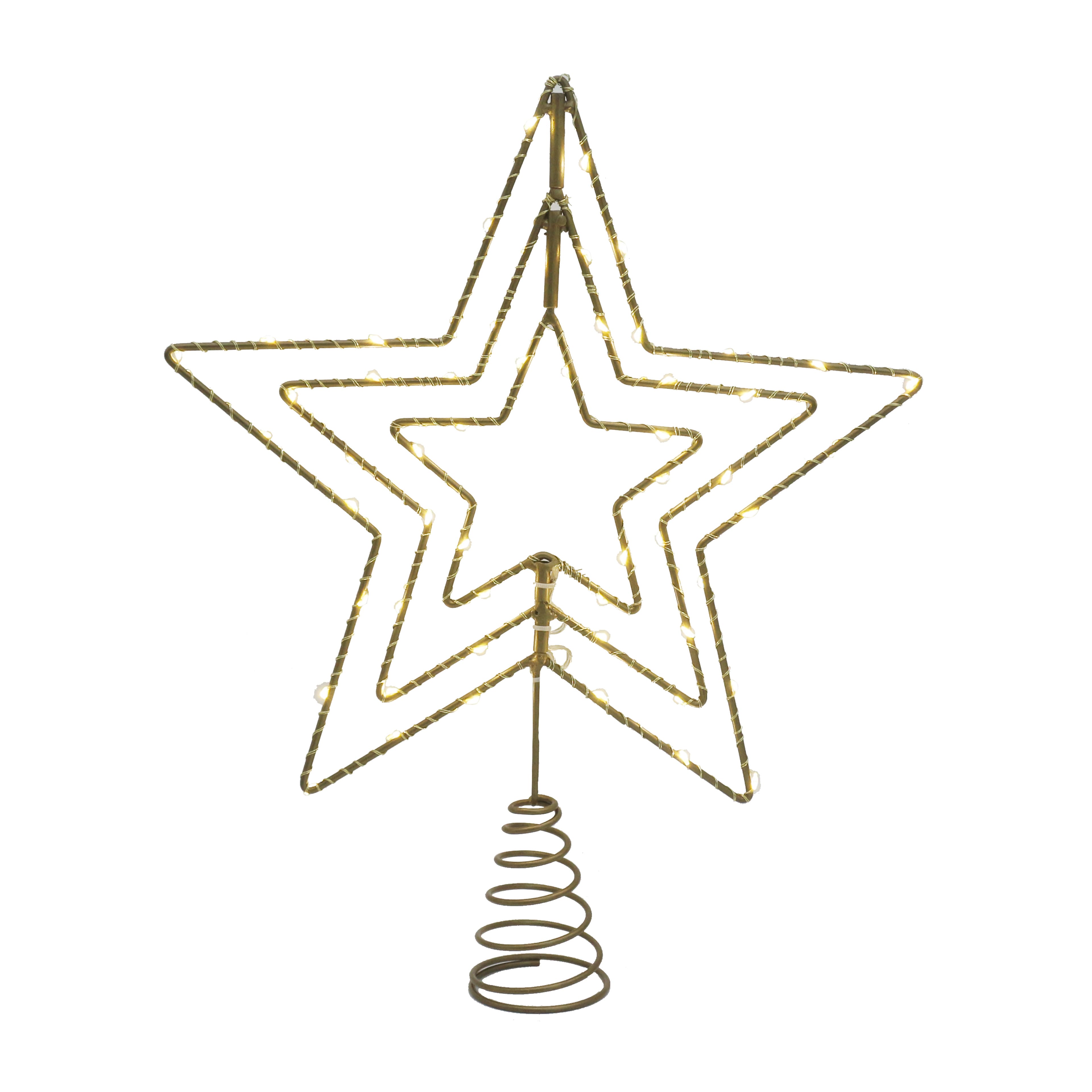 12 Iridescent Star Tree Topper by Ashland®