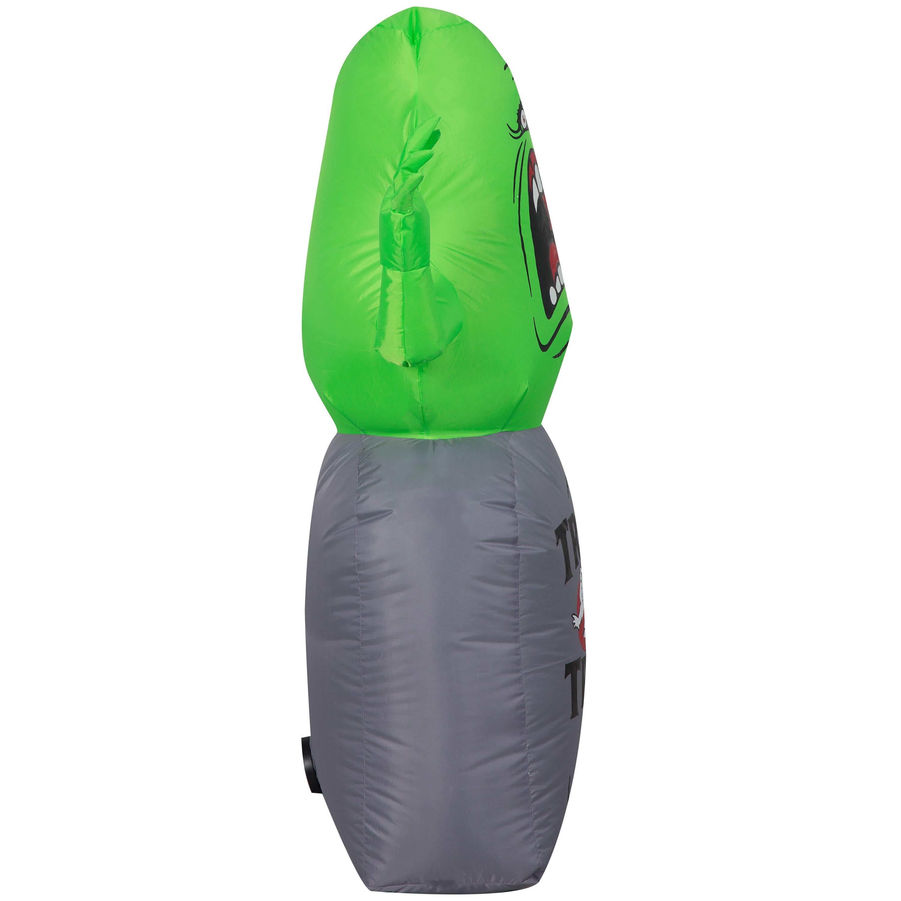 3.5ft. Airblown® Inflatable Halloween Ghostbusters Slimer on Tombstone