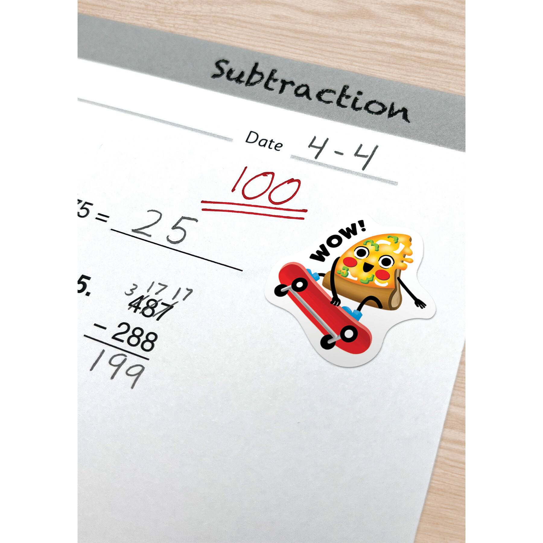 Teacher Created Resources® Pizza Smelly Stickers, 6 Packs of 120