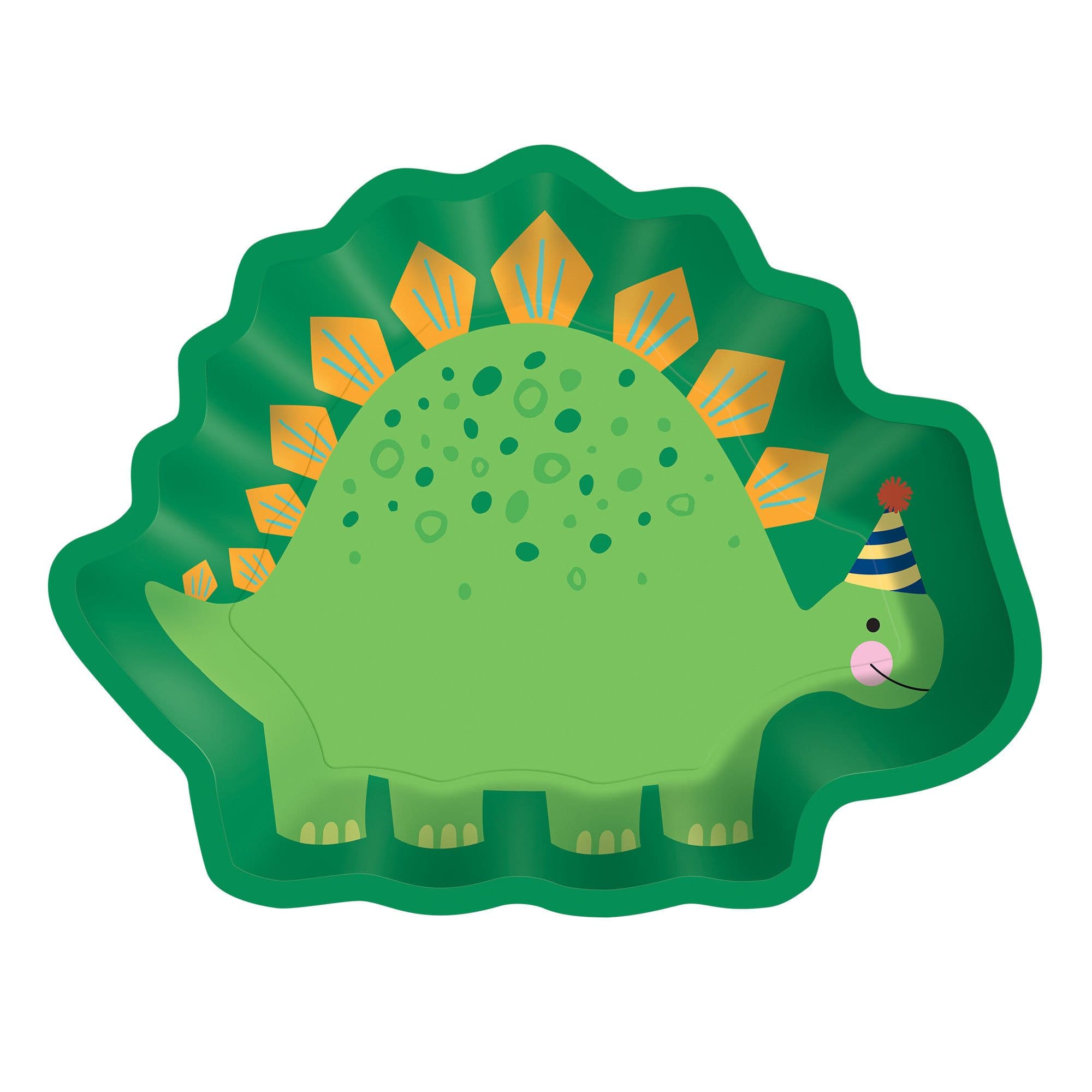 7&#x22; Dino-Mite Party Paper Plates, 8ct.