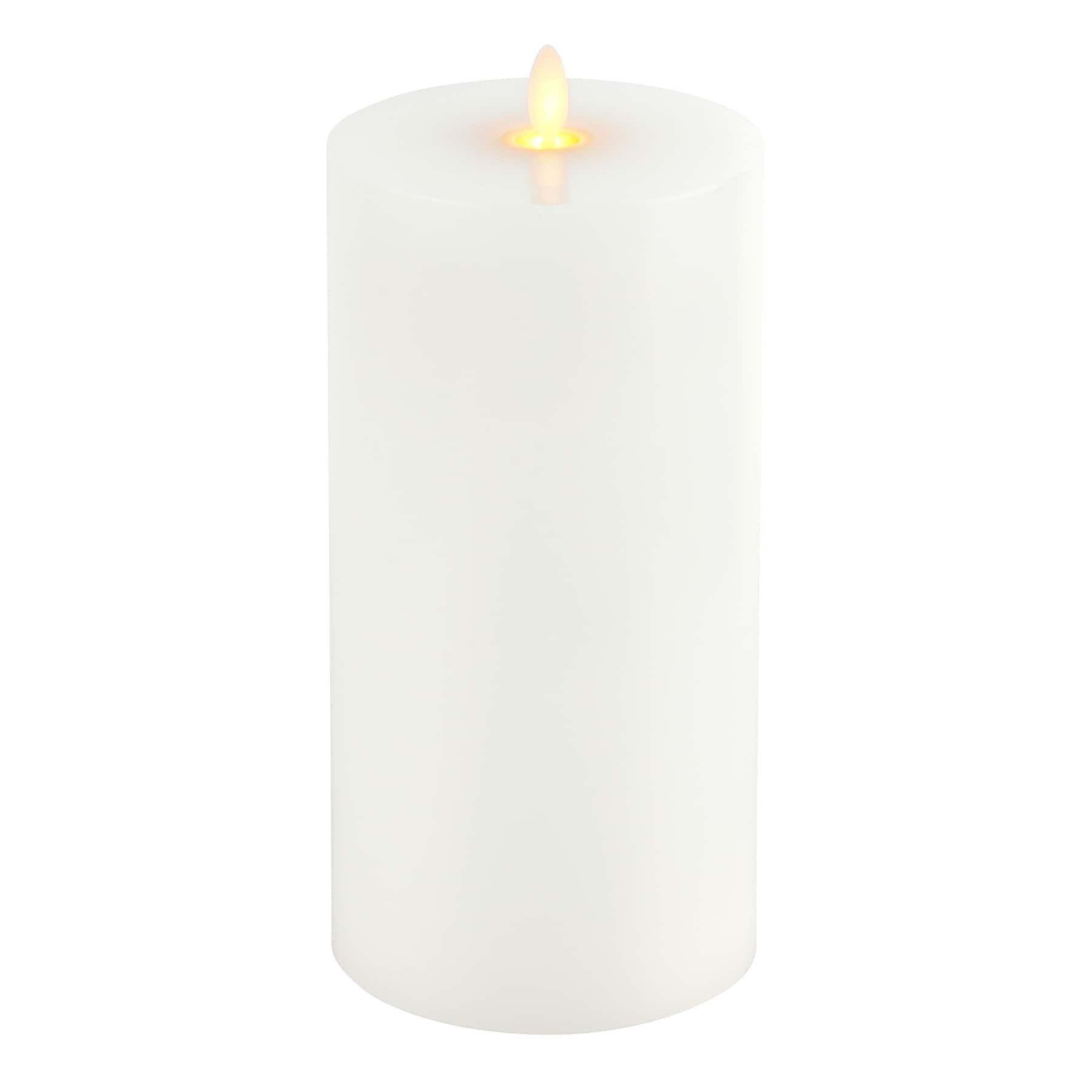 4&#x22; x 8&#x22; Oscillating Flame LED Pillar Candle by Ashland&#xAE;