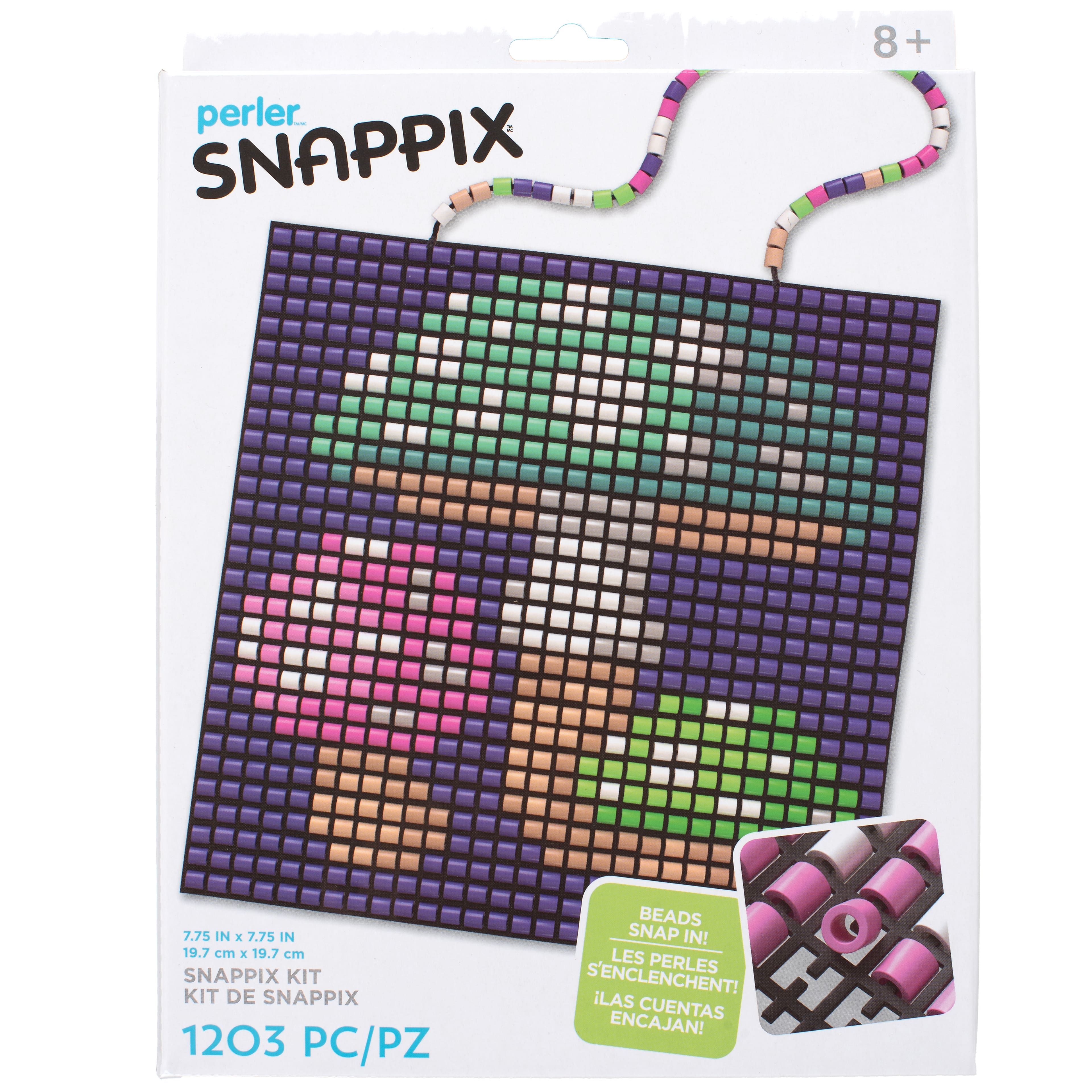 Perler&#x2122; Snappix&#x2122; Large Mushroom Bead Craft Kit