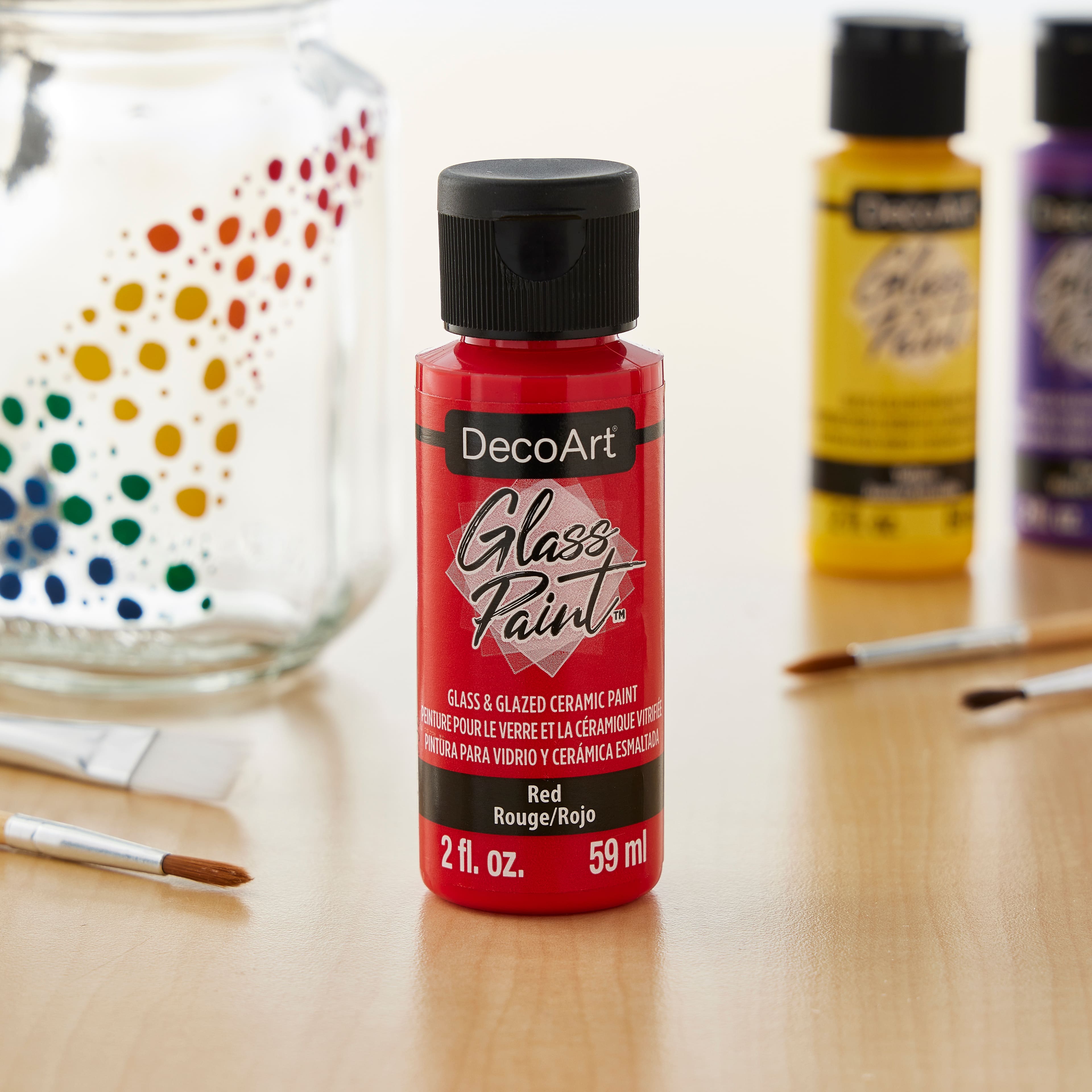 12 Pack: DecoArt&#xAE; Glass Paint&#x2122;