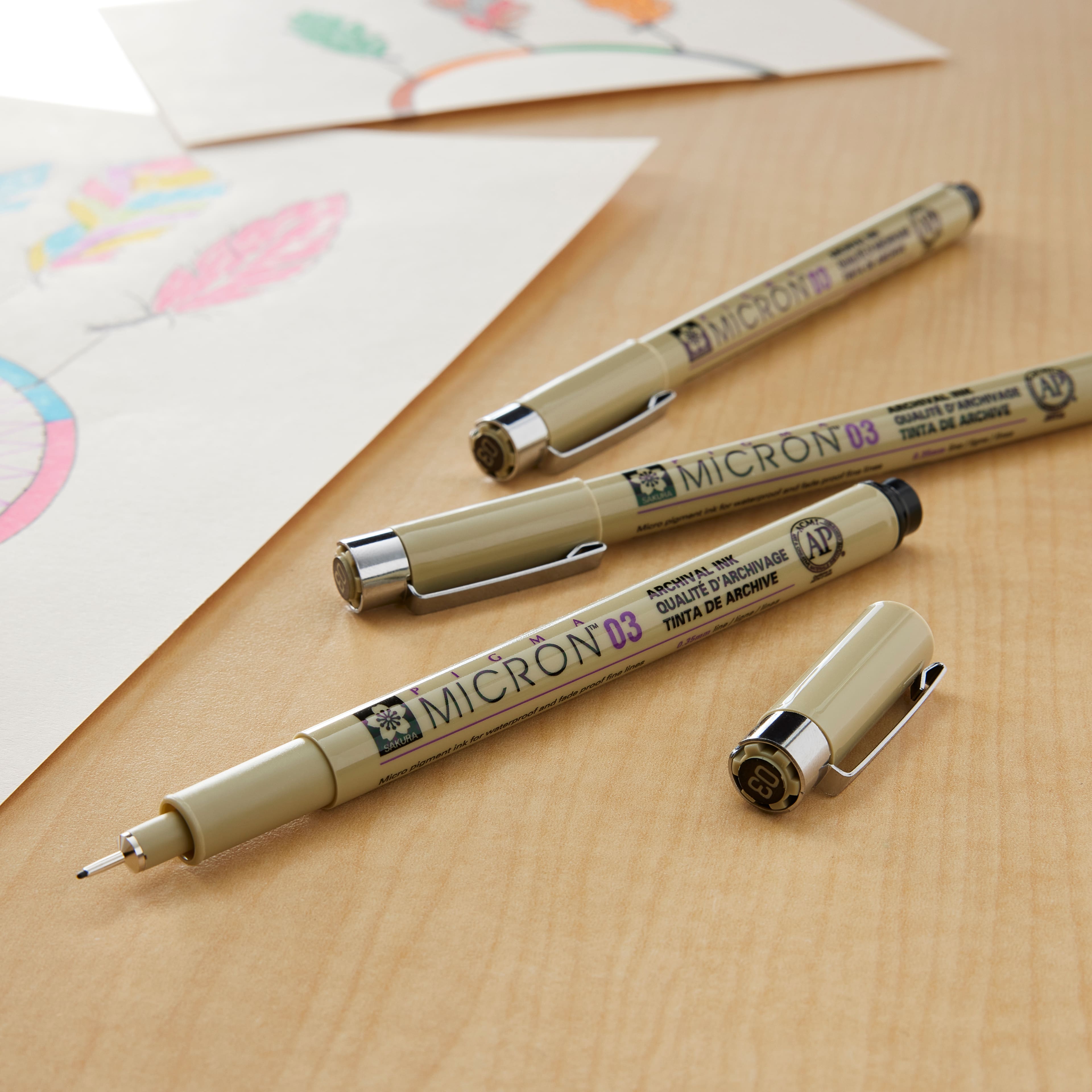 Black pigma micron pens Clearance