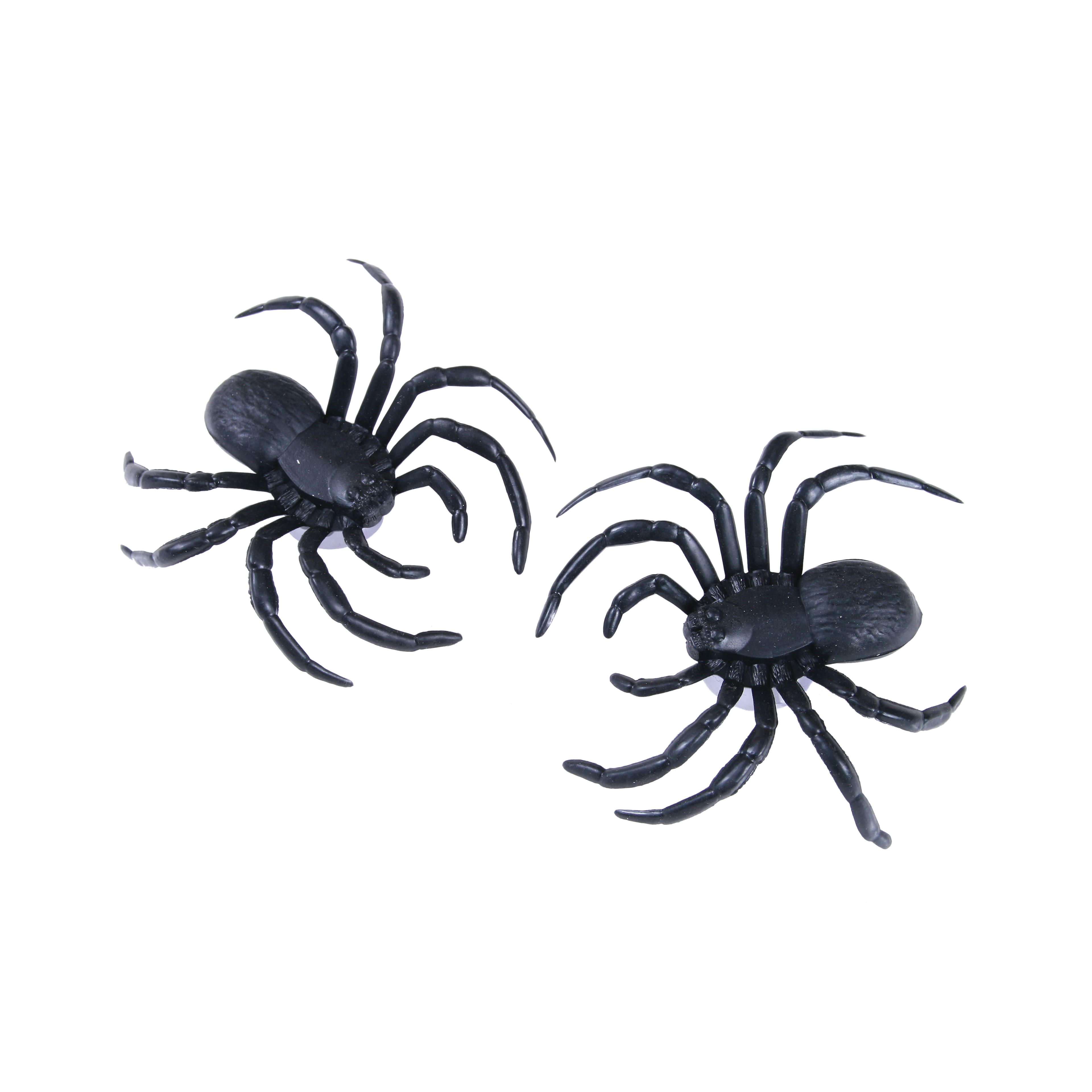 3.5&#x22; Black Window Walker Spiders, 2ct. by Ashland&#xAE;
