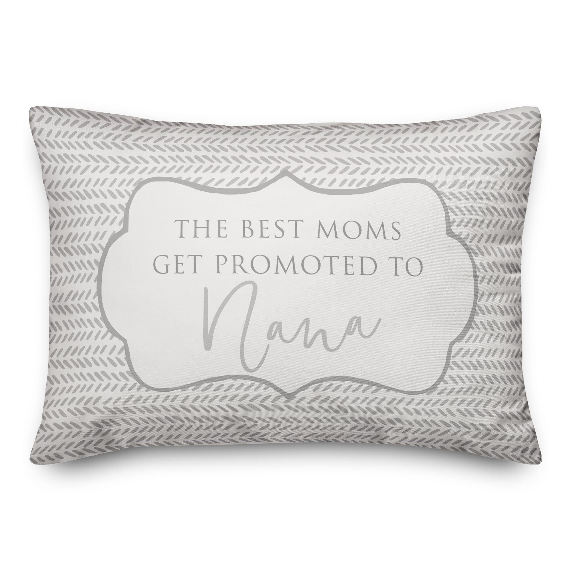 The Best Moms Get Promoted To Nana Throw Pillow By Designs Direct | Michaels®