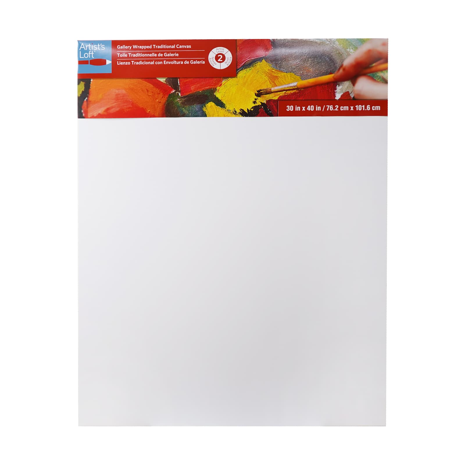 12 Pack: Level 1 Round Traditional Profile Canvas by Artist's Loft™