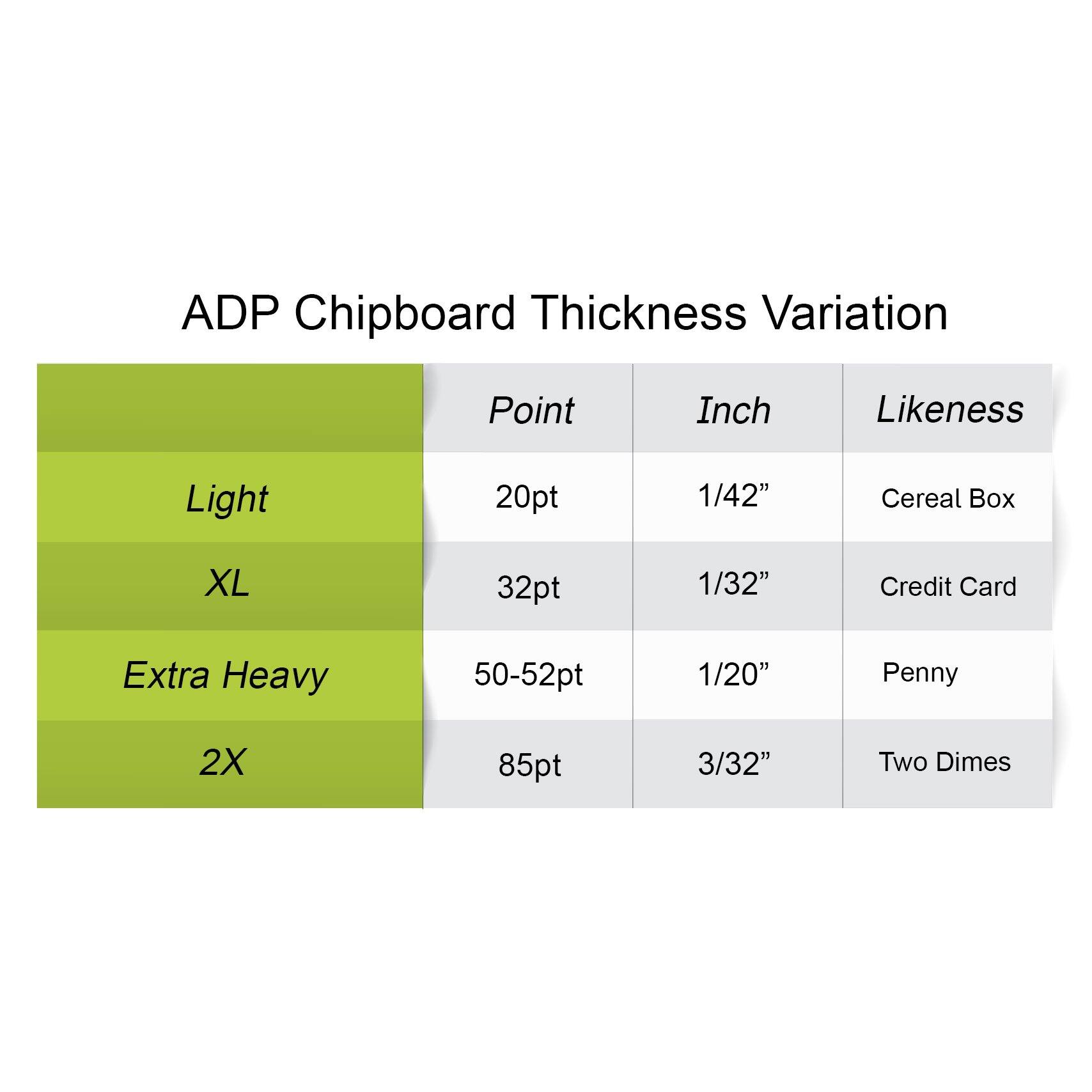 PA Paper&#x2122; Accents 12&#x22; x 12&#x22; 1X Heavy 50pt. Chipboard, 25 Sheets