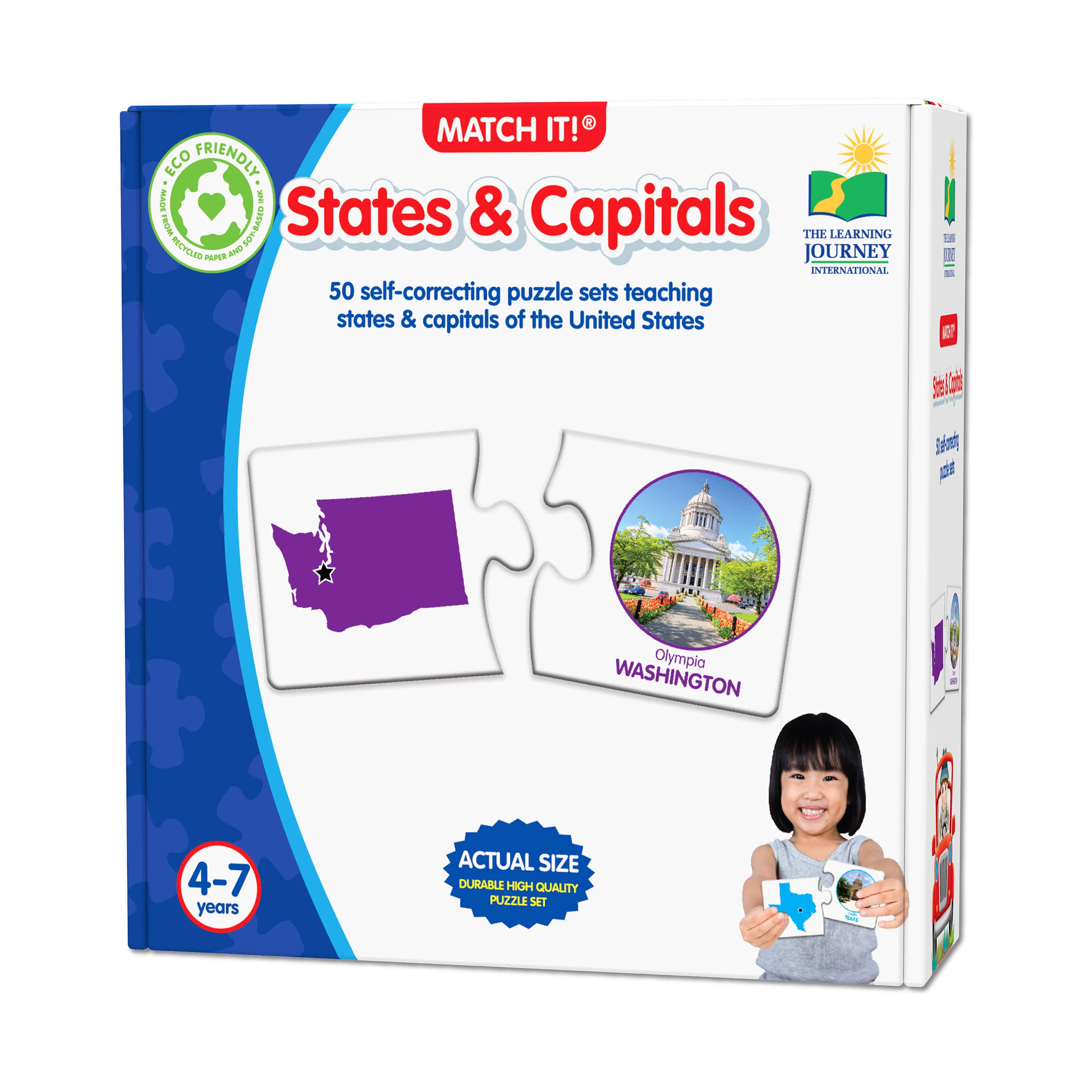 Match It! - States &#x26; Capitals