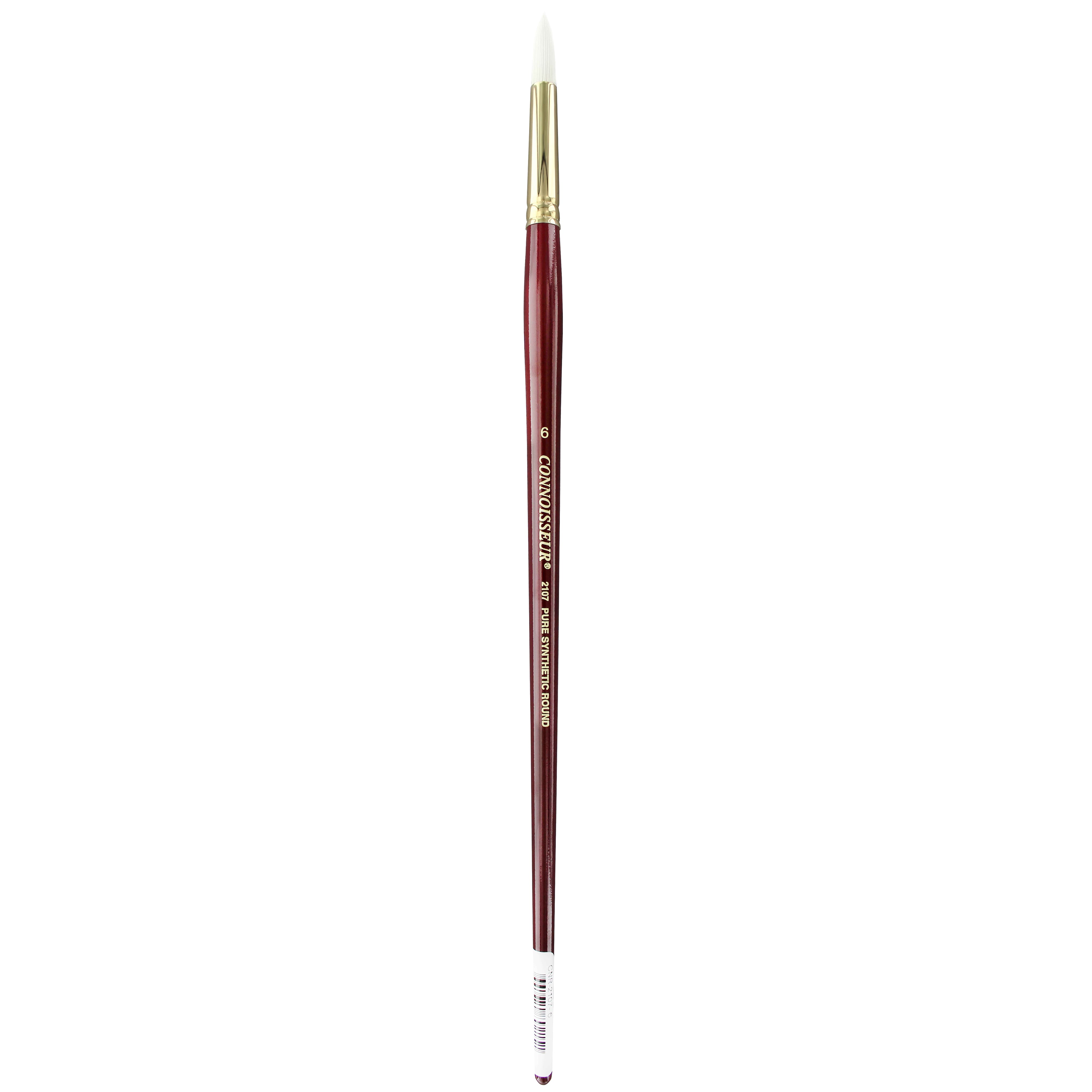 Connoisseur&#xAE; Pure Synthetic Bristle Long Handle Round Brush