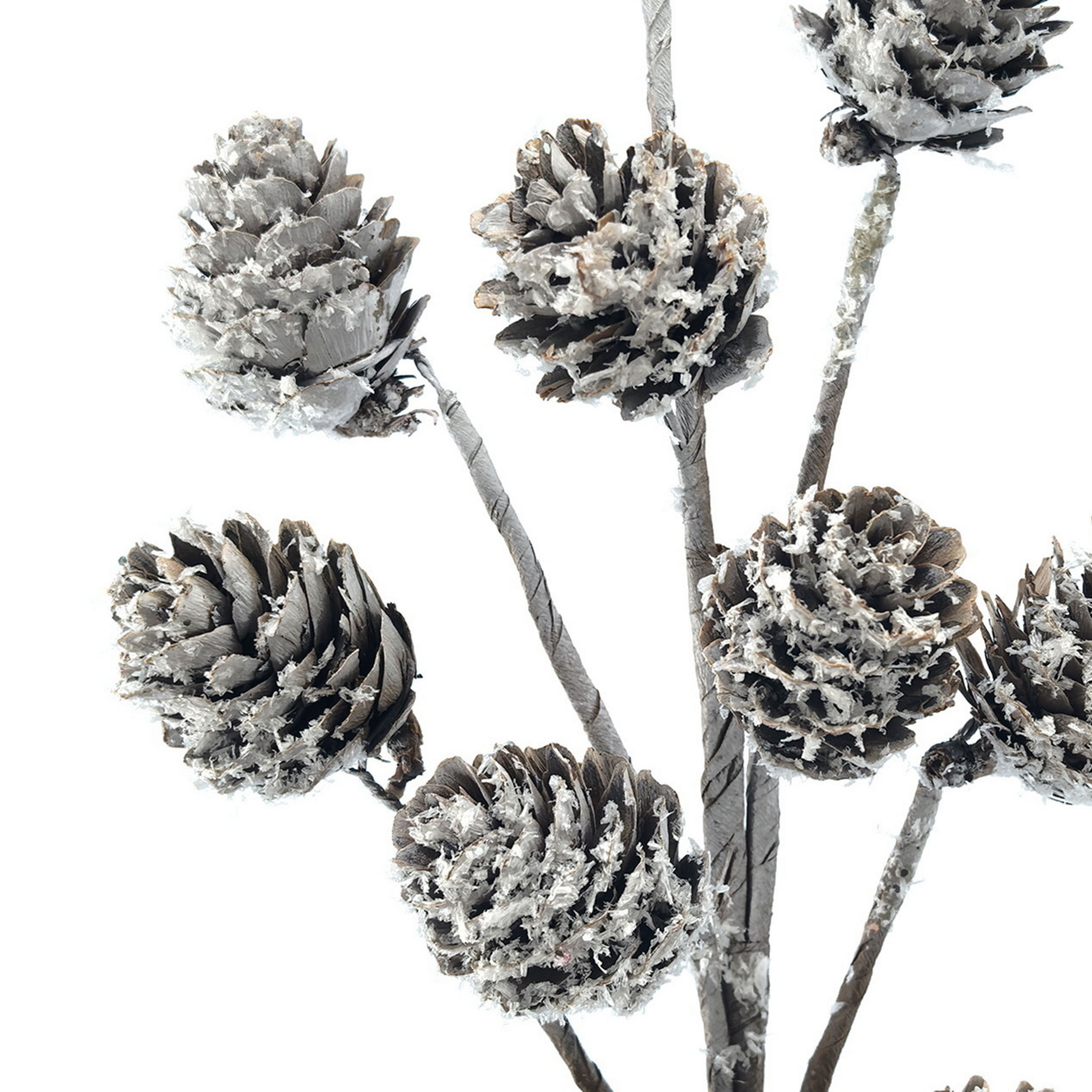 12&#x22; Snowy Pinecone Pick by Ashland&#xAE;