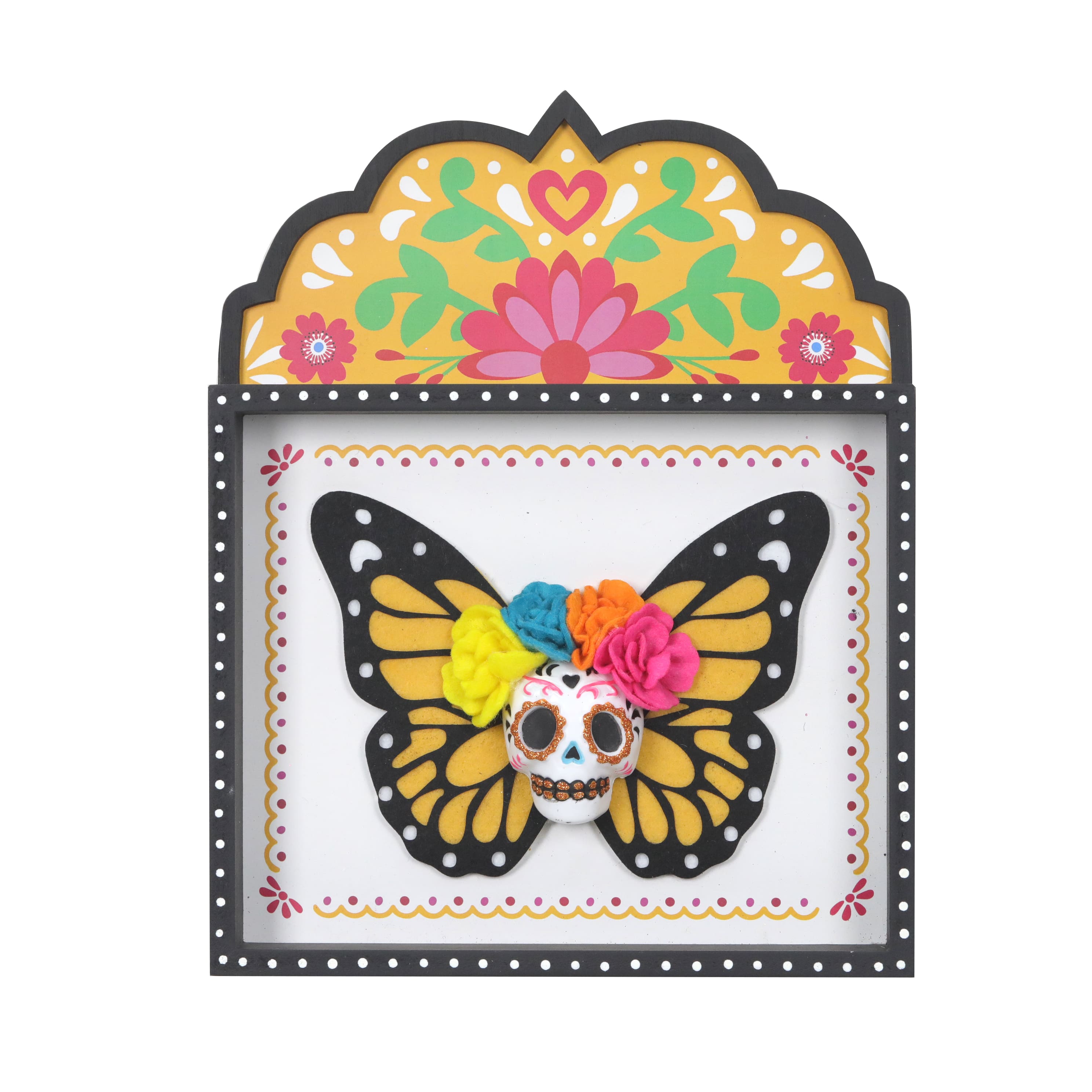 Sugar Skull Butterfly Wall D&#xE9;cor by Ashland&#xAE;