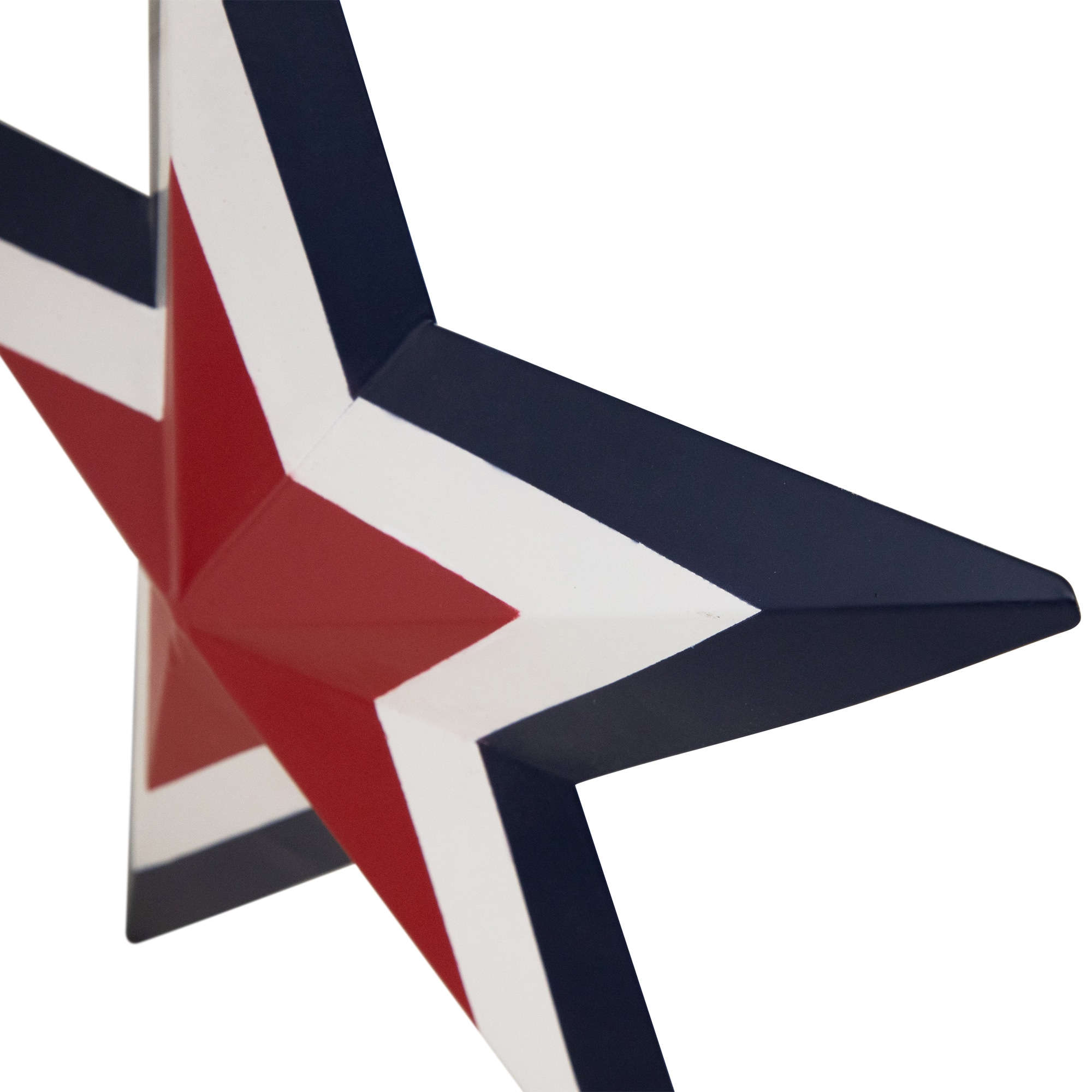 15" Americana Star Metal Wall Decoration