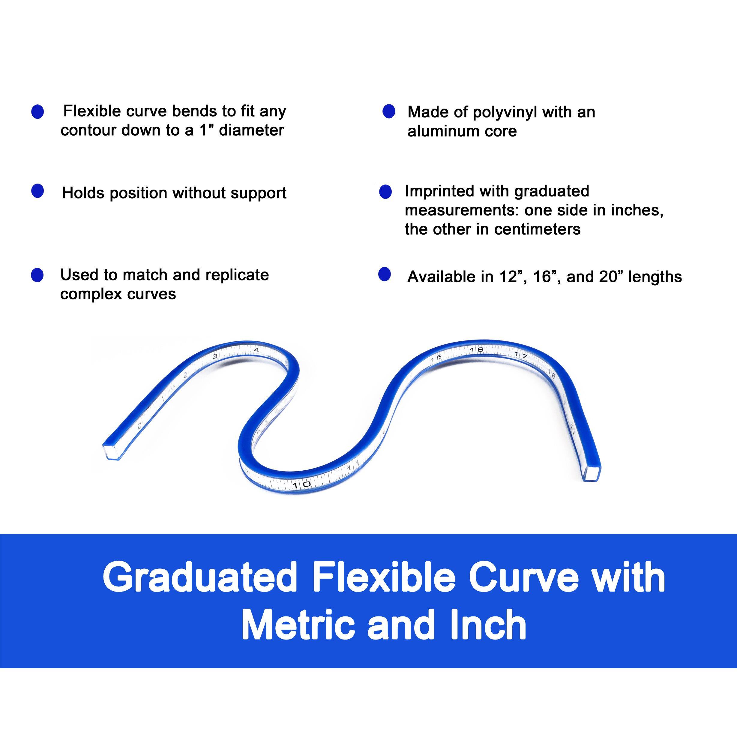 Pro Art&#xAE; 20&#x22; Graduated Flexible Curve
