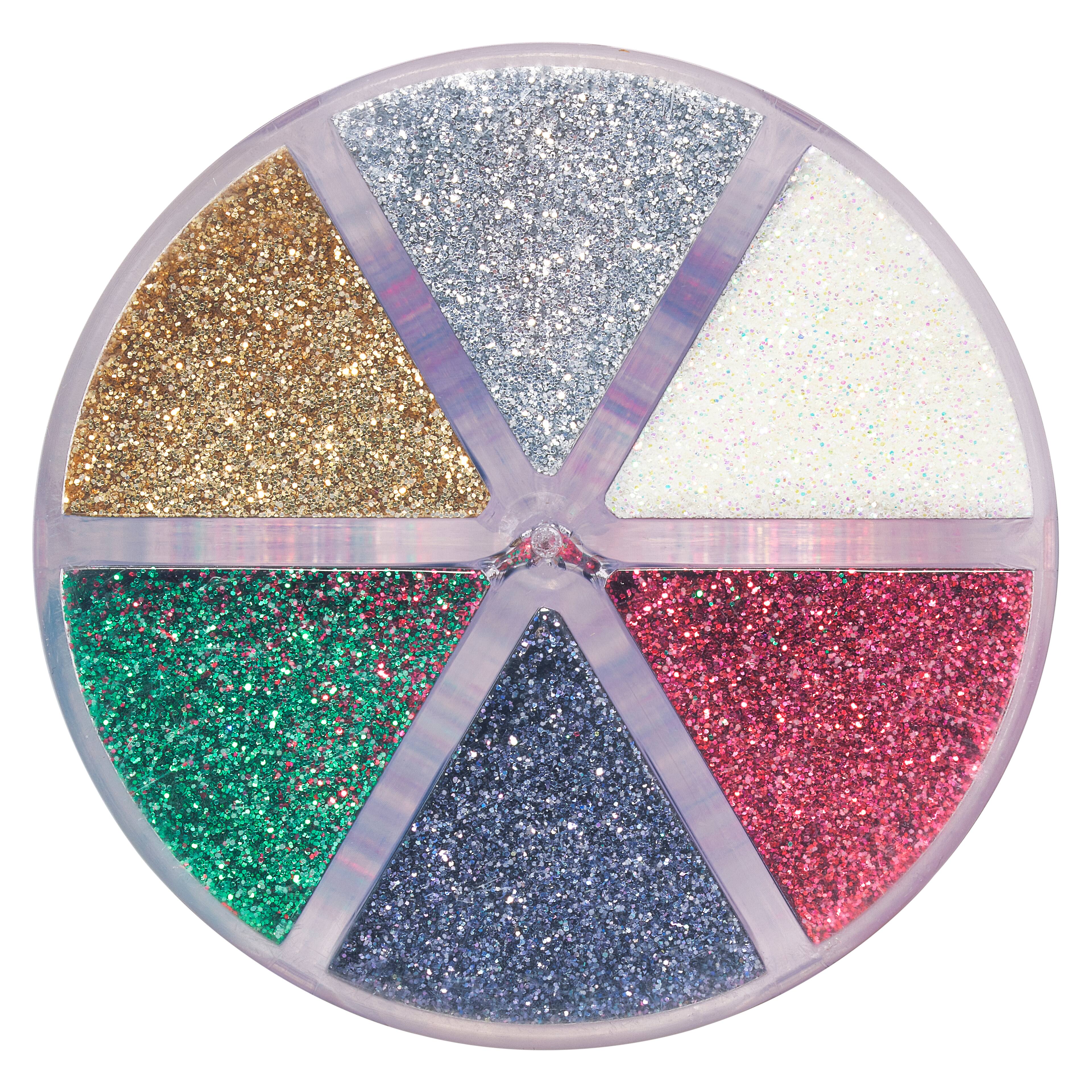 12 Pack: Chunky Polyester Glitter Mix by Recollections™
