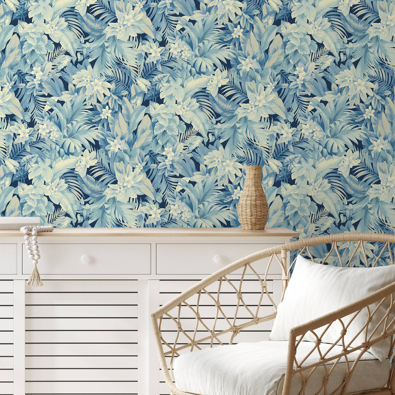Tommy Bahama Umbrella Palm Peel & Stick Wallpaper