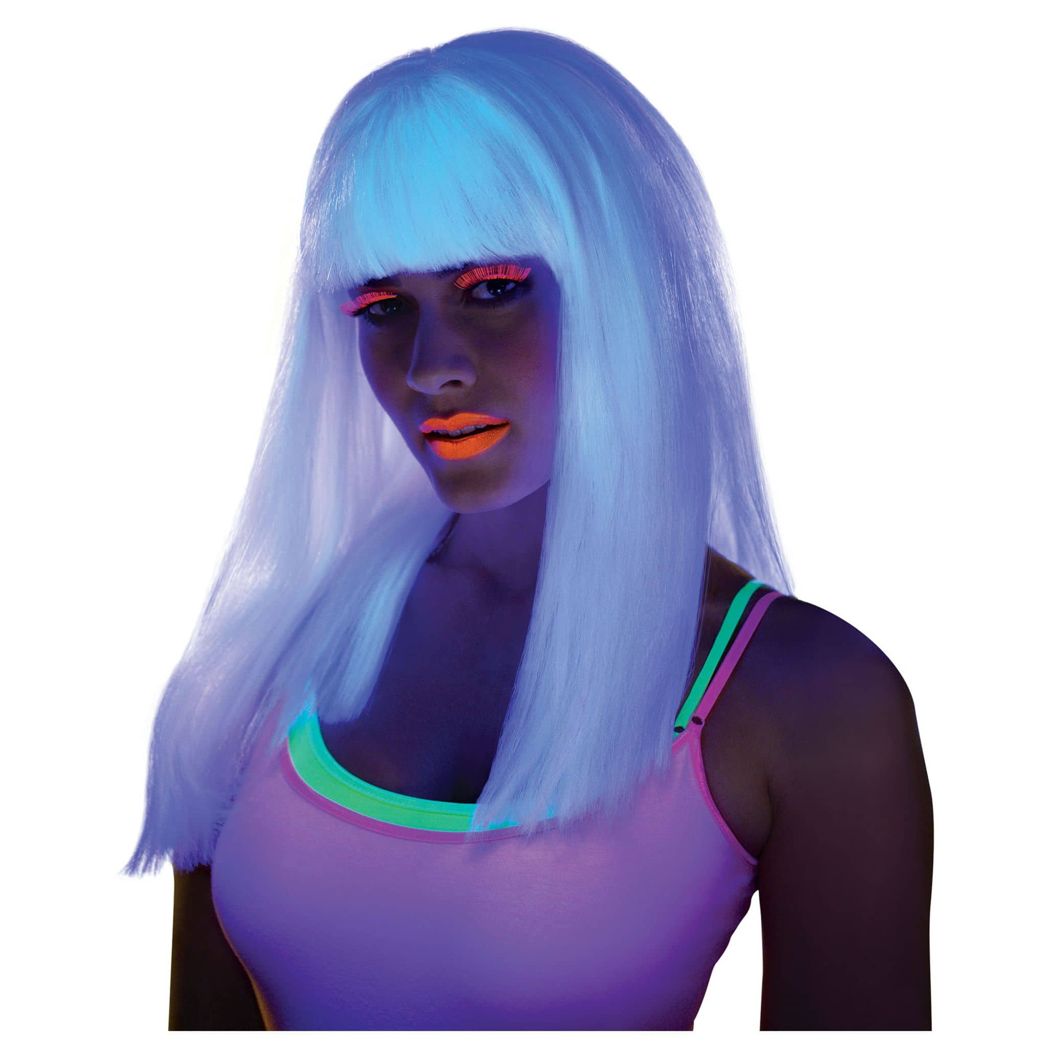 Adult Electra Glow In the Dark Wig