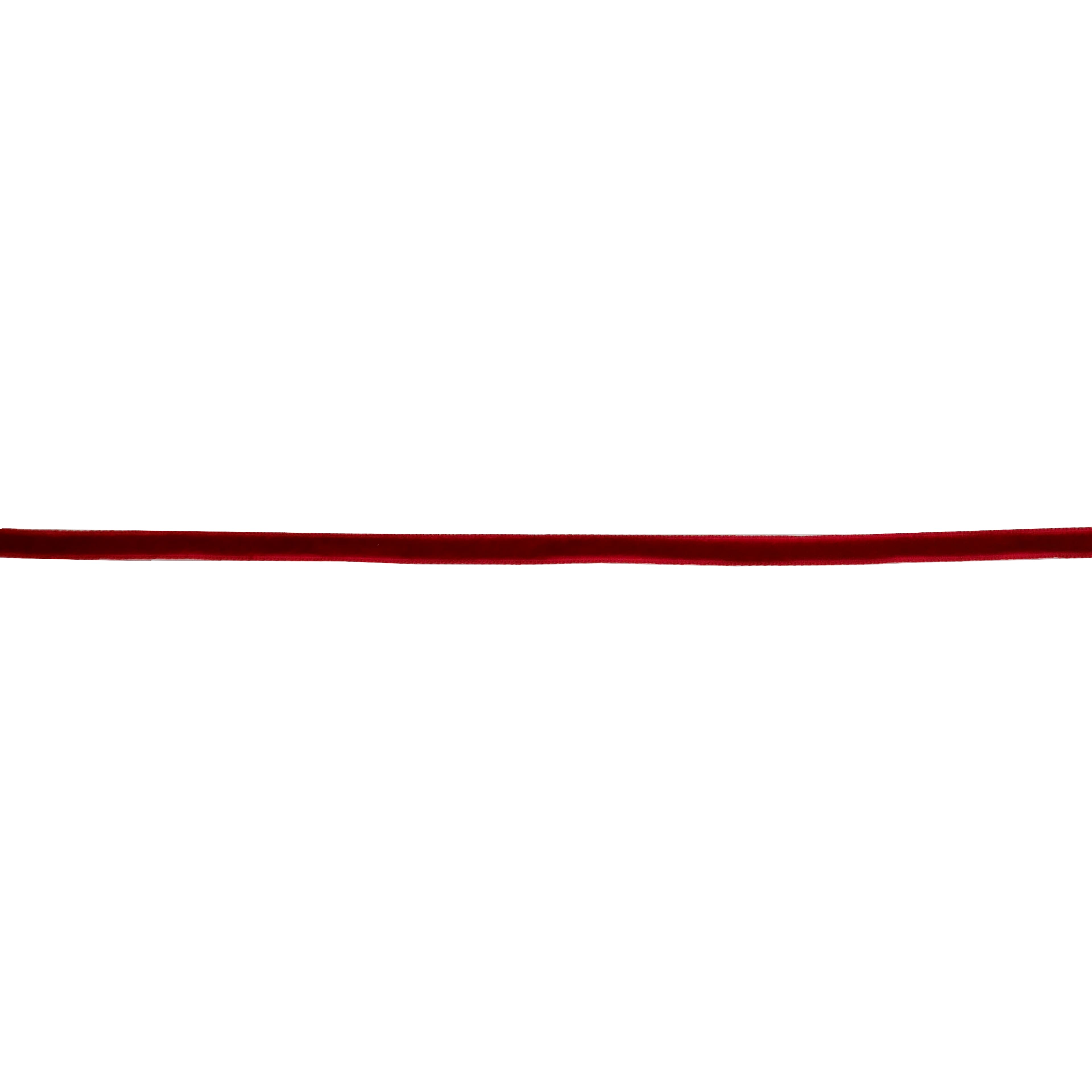 1/4&#x22; x 30ft. Red Velvet Ribbon by Celebrate It&#xAE;