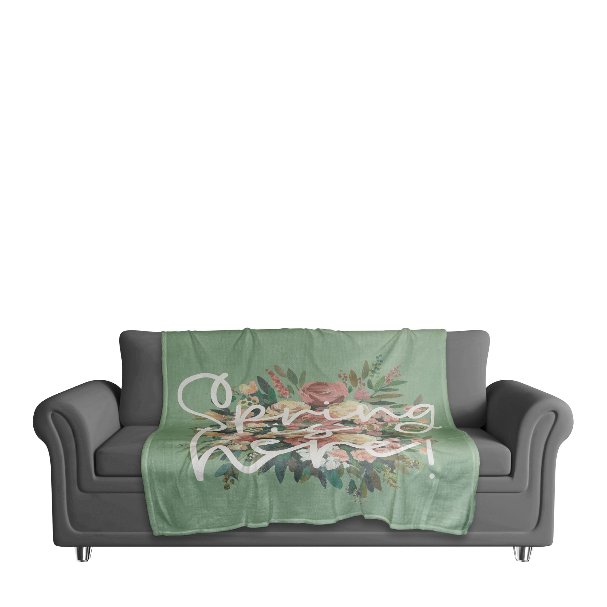 Spring is Here Fleece Blanket