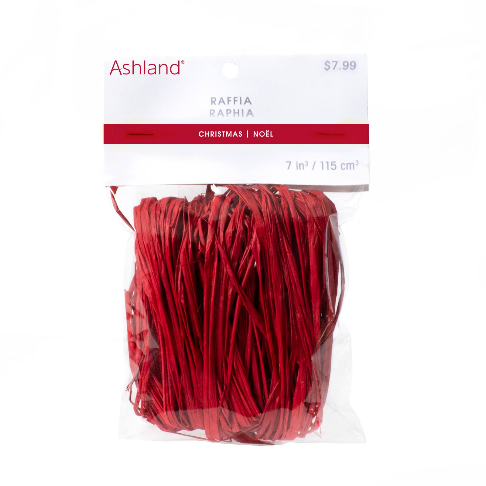 red raffia