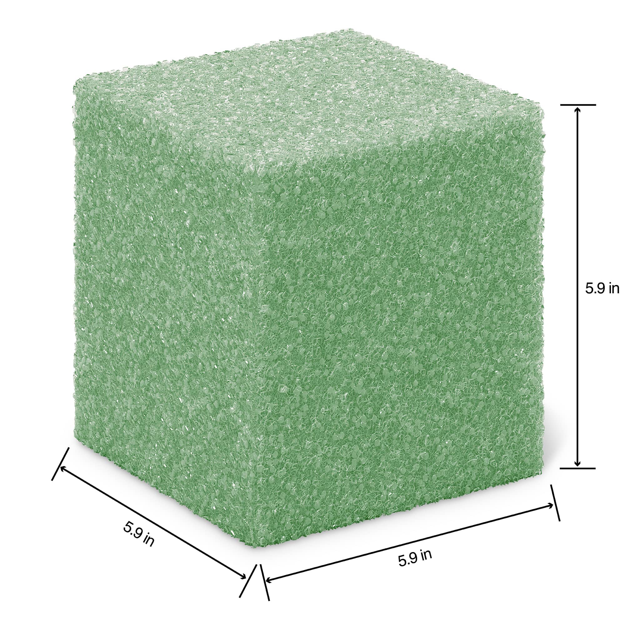 FloraCraft® FloraFōM® Foam Cube, 5.9"