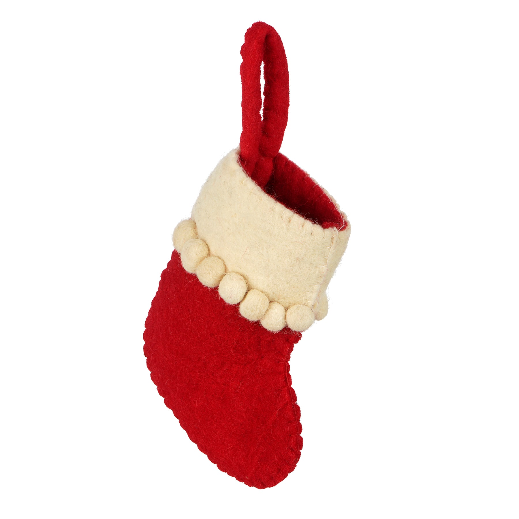 6&#x22; Red Mini Stocking by Ashland&#xAE;