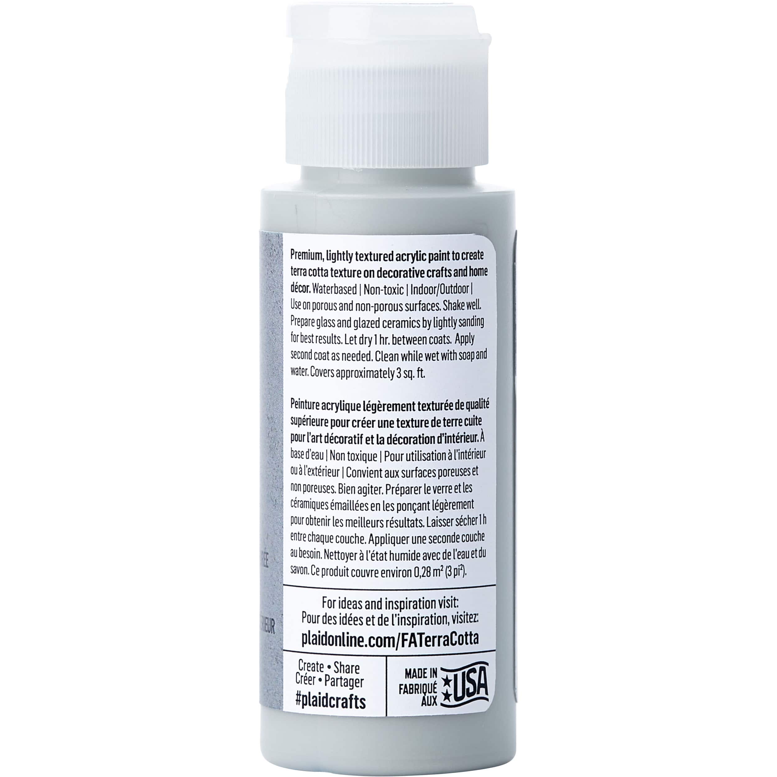 12 Pack: FolkArt® Terra Cotta™ Lightly Textured Acrylic Paint